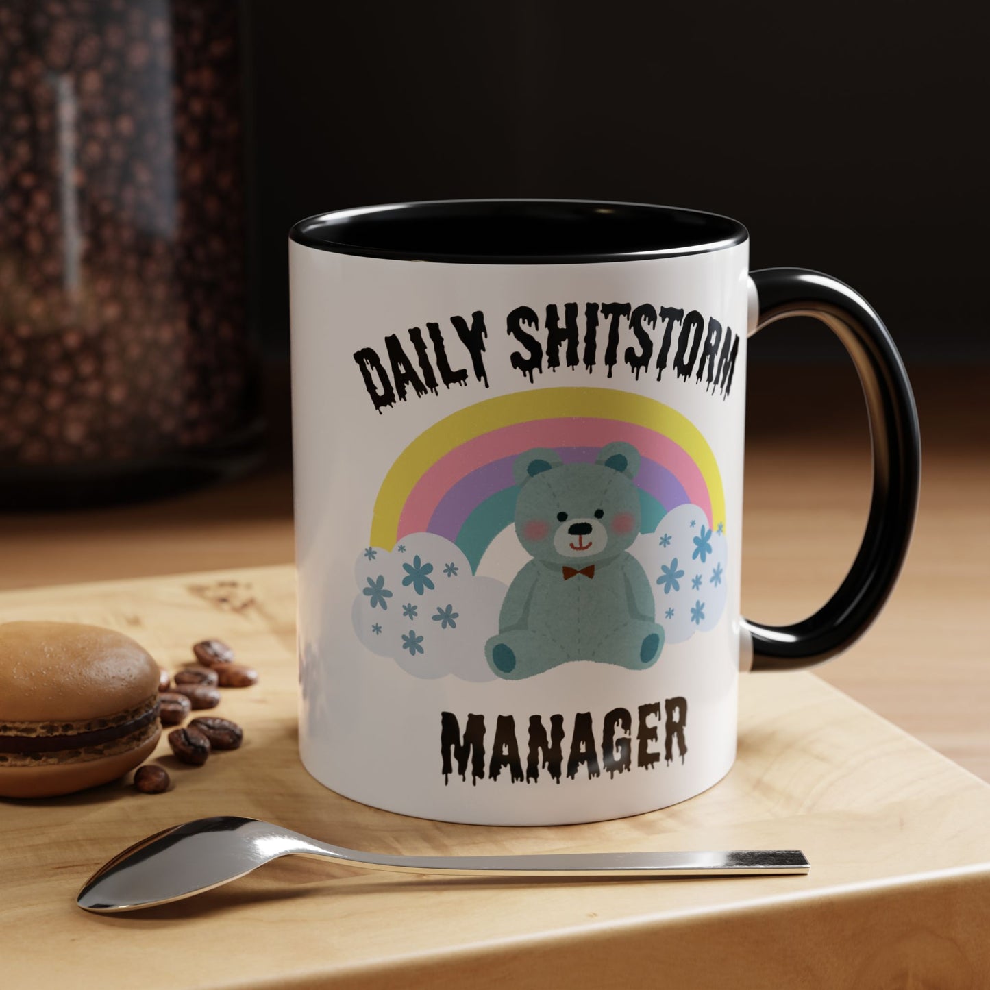 Christmas gift for manager gift for mom Daily Shitstorm Survivor's Club mug Funny Coworker Gift funny Boss Gift Christmas Office Gift Work