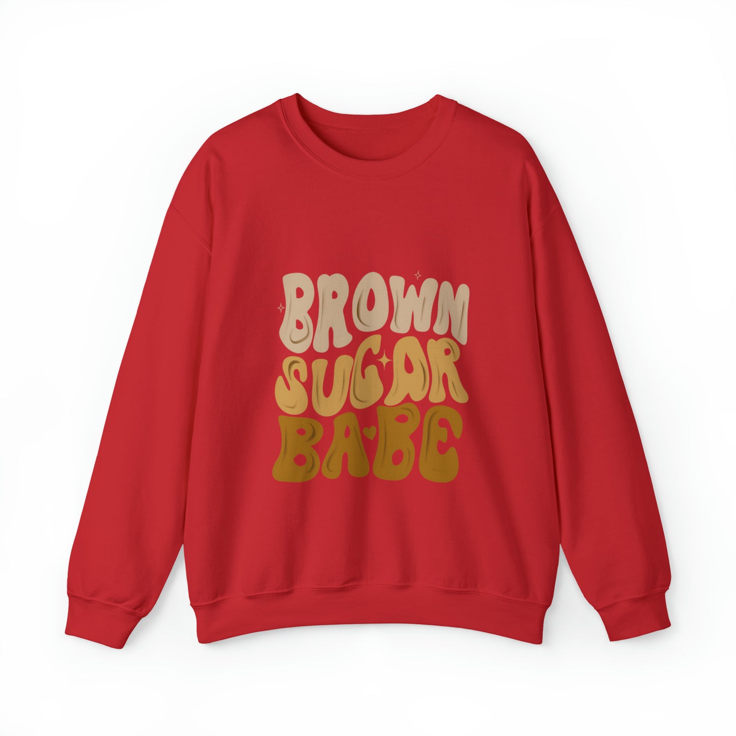 Brown Sugar Babe sweatshirt, Brown Beauty shirt, Birthday gift for her, Melanin sweatshirt, Unisex Heavy Blend Crewneck Sweatshirt