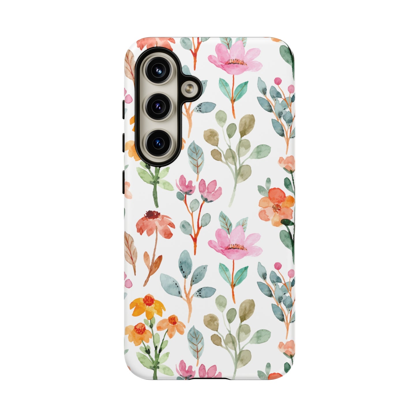 Floral phone case mother's day gift best friend gift for her gift for him flower cell phone cases Tough Cases