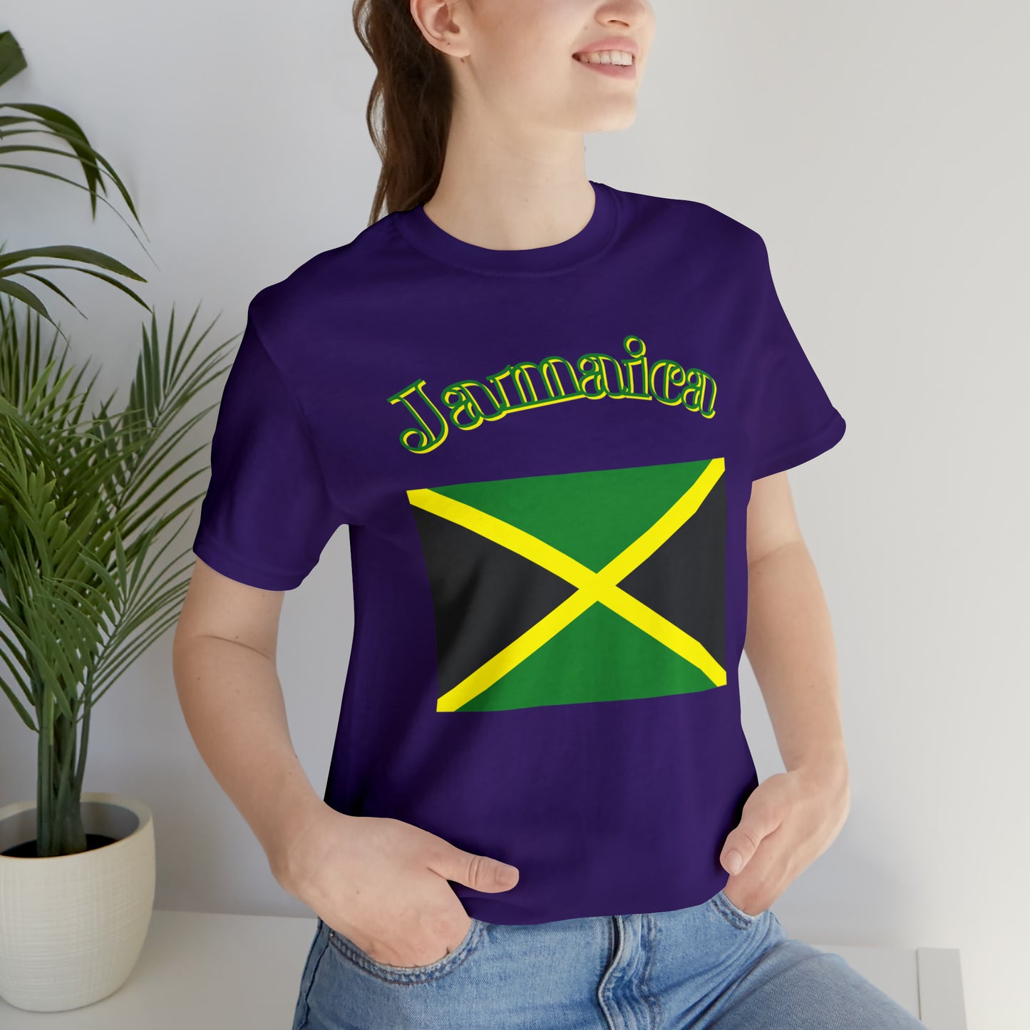 Jamaica flag shirt Jamaican T-shirt positive vibes shirt good vibes tee island girls trip shirt bohemian top Christmas gift for her for him