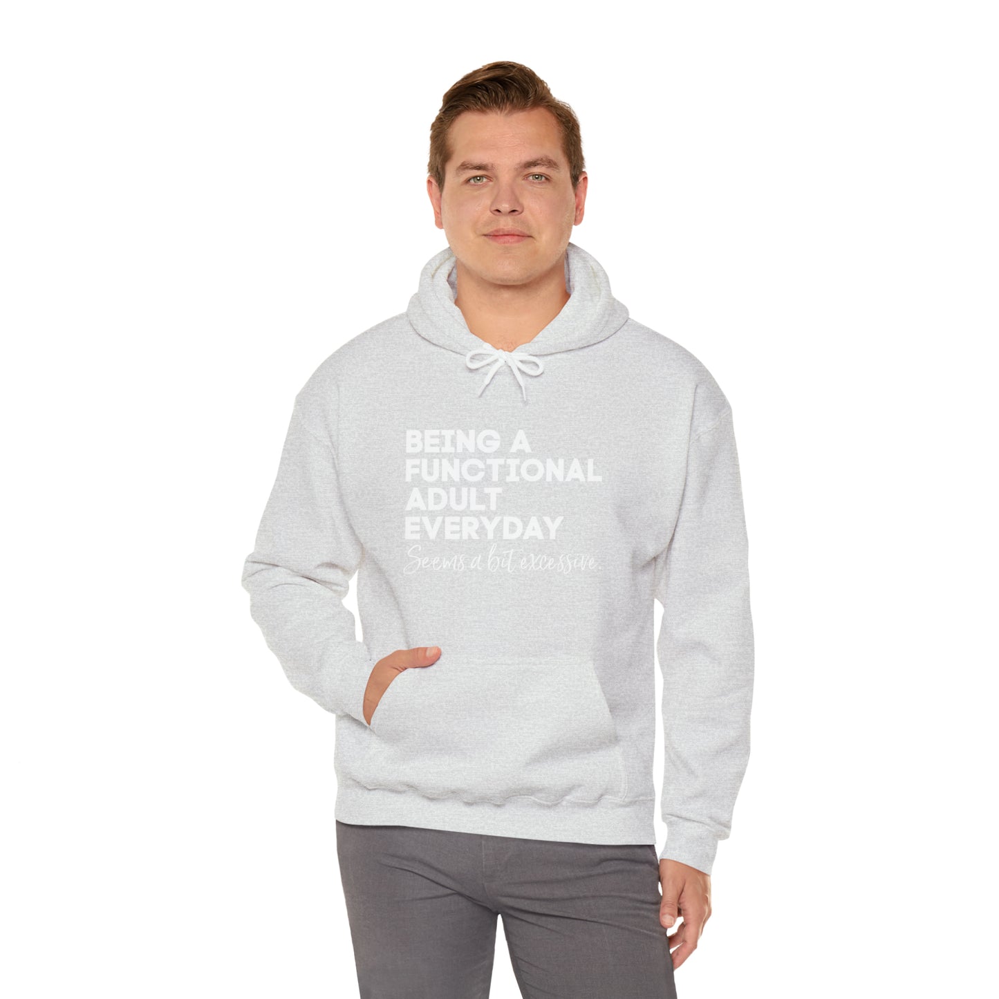 Being a functional adult sweater funny sweashirt birthday gift Christmas gifts Sweatshirt Gift for him Gift
