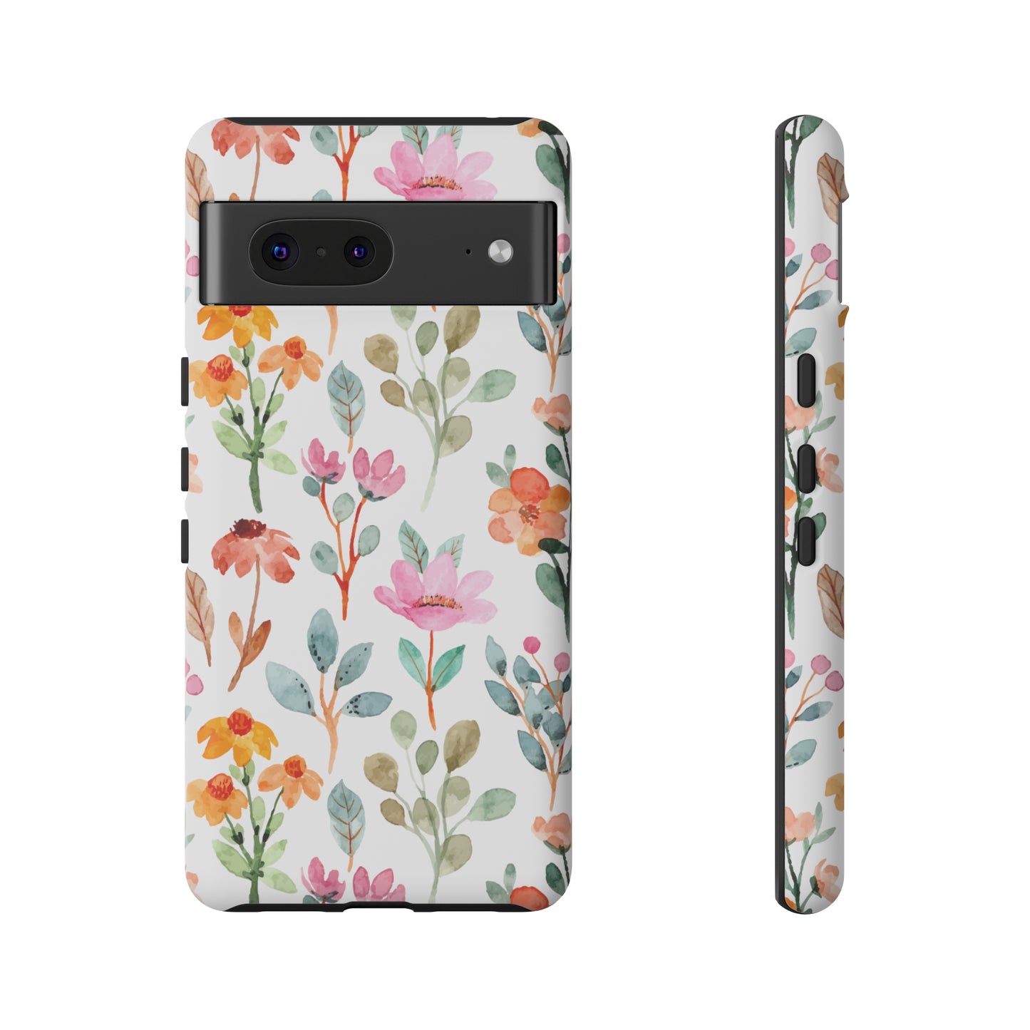Floral phone case mother's day gift best friend gift for her gift for him flower cell phone cases Tough Cases