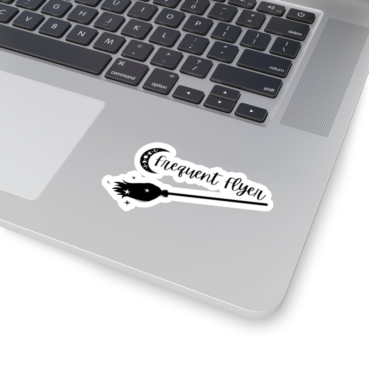 Frequent flyer sticker Witchy Broom sticker funny wizard sticker motivational sticker Magical AF bestie stickers gift best friend