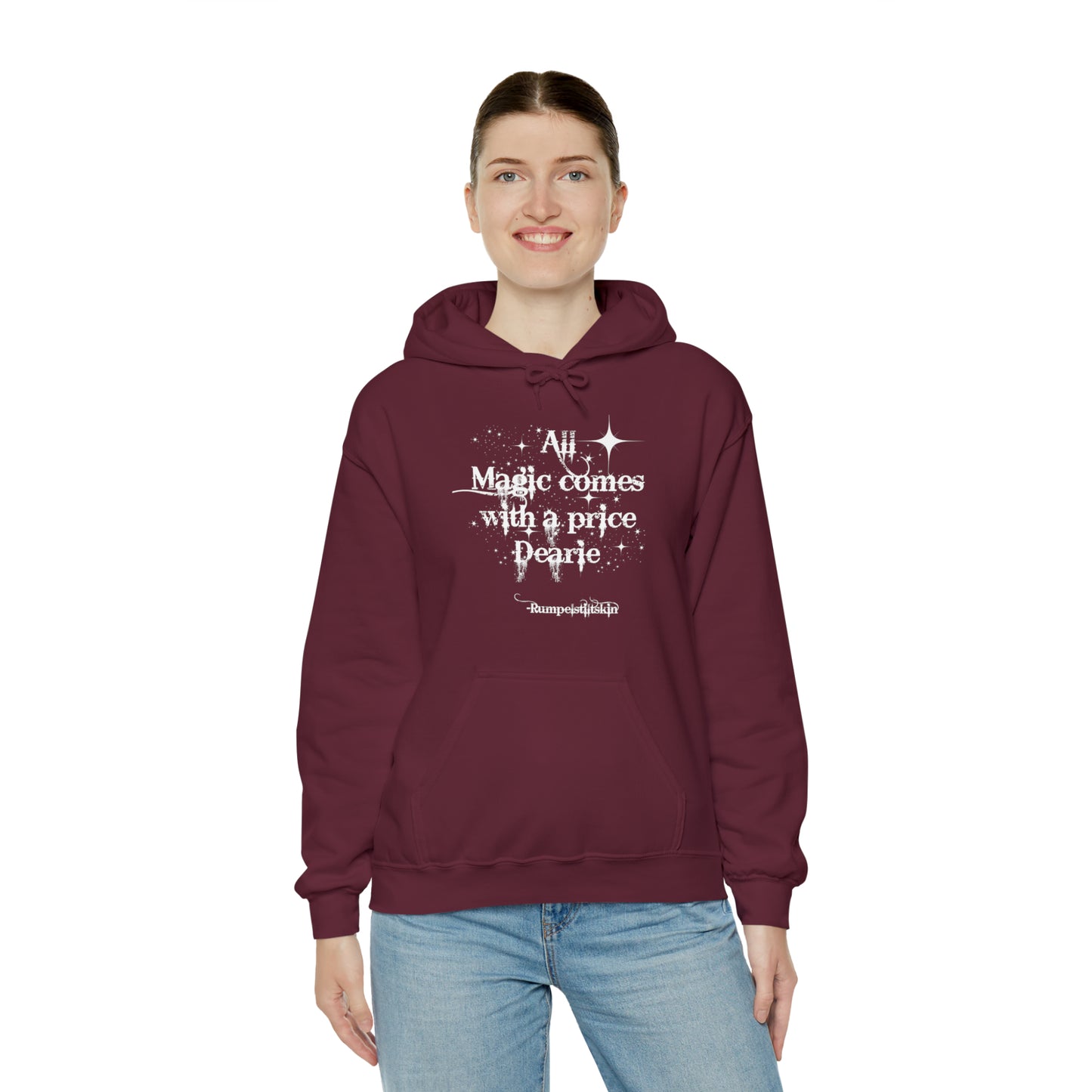 Once upon a time hoodie, funny sweatshirt,All magic comes with a price,Sweatshirt,best friend gift,adults gift,humor,Hooded Sweatshirt