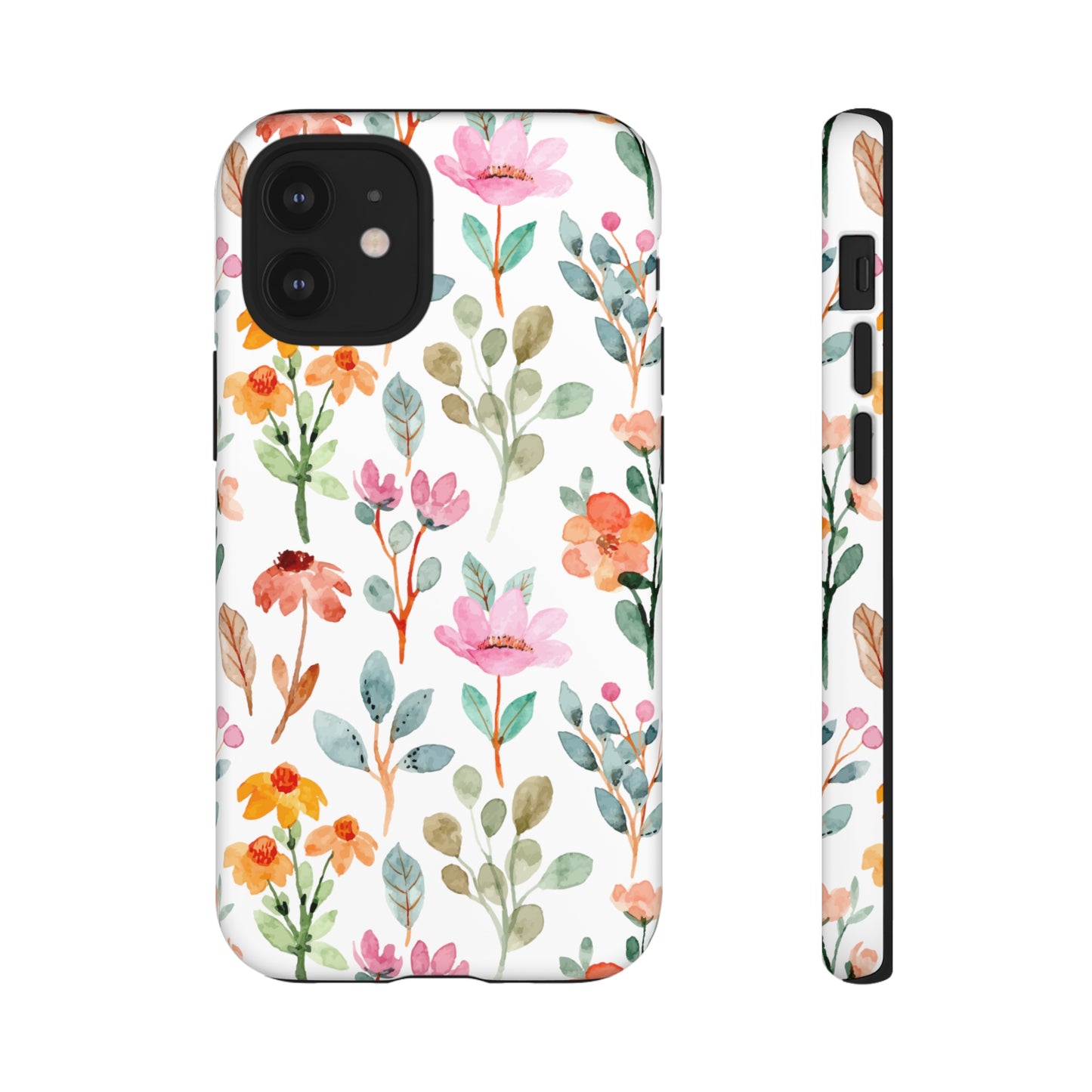 Floral phone case mother's day gift best friend gift for her gift for him flower cell phone cases Tough Cases