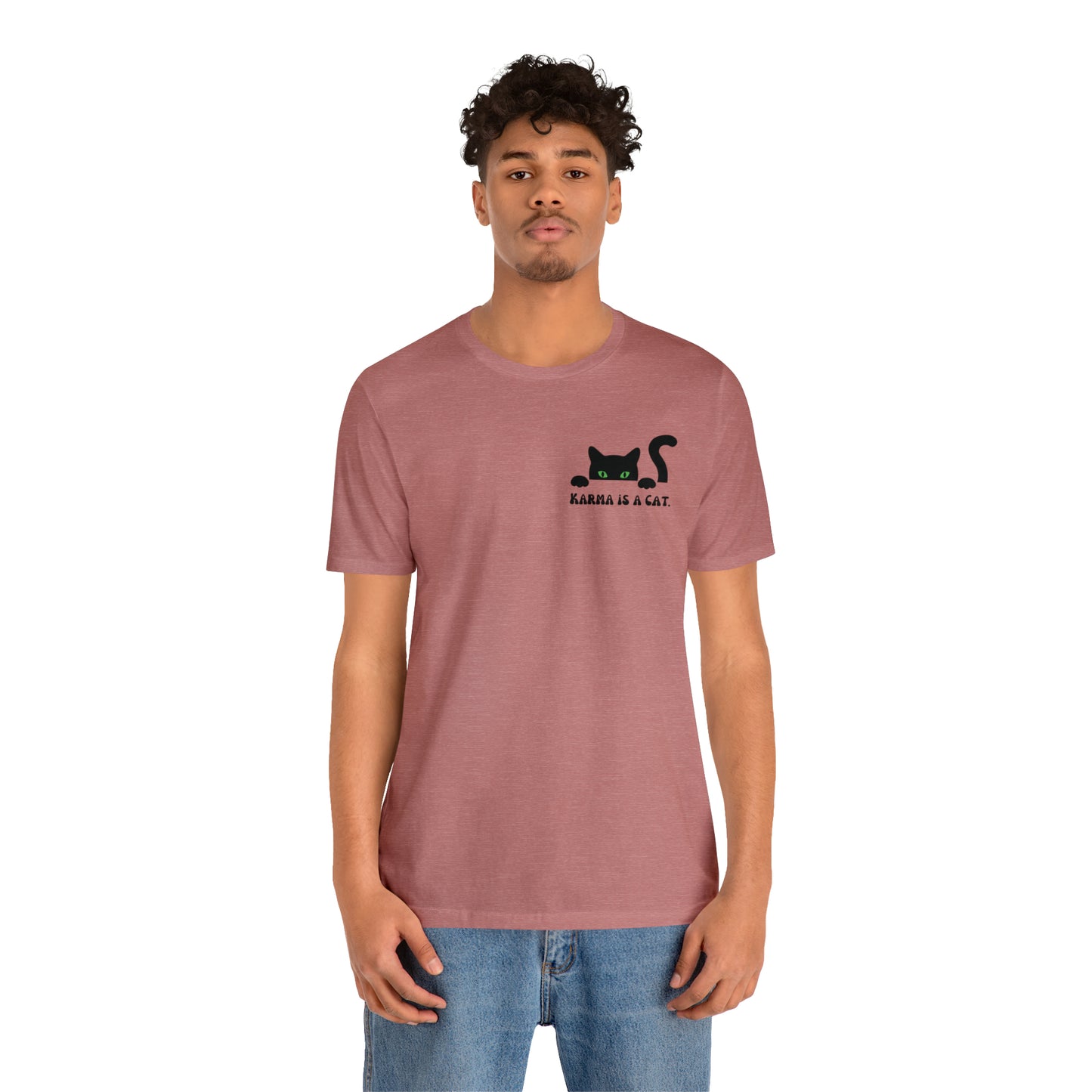 Karma is a cat shirt Cat lover tshirt book lover shirt Taylor witchy cat Shirt Halloween Cat Gift for Cat Lover Gift for Cat Mom Gift