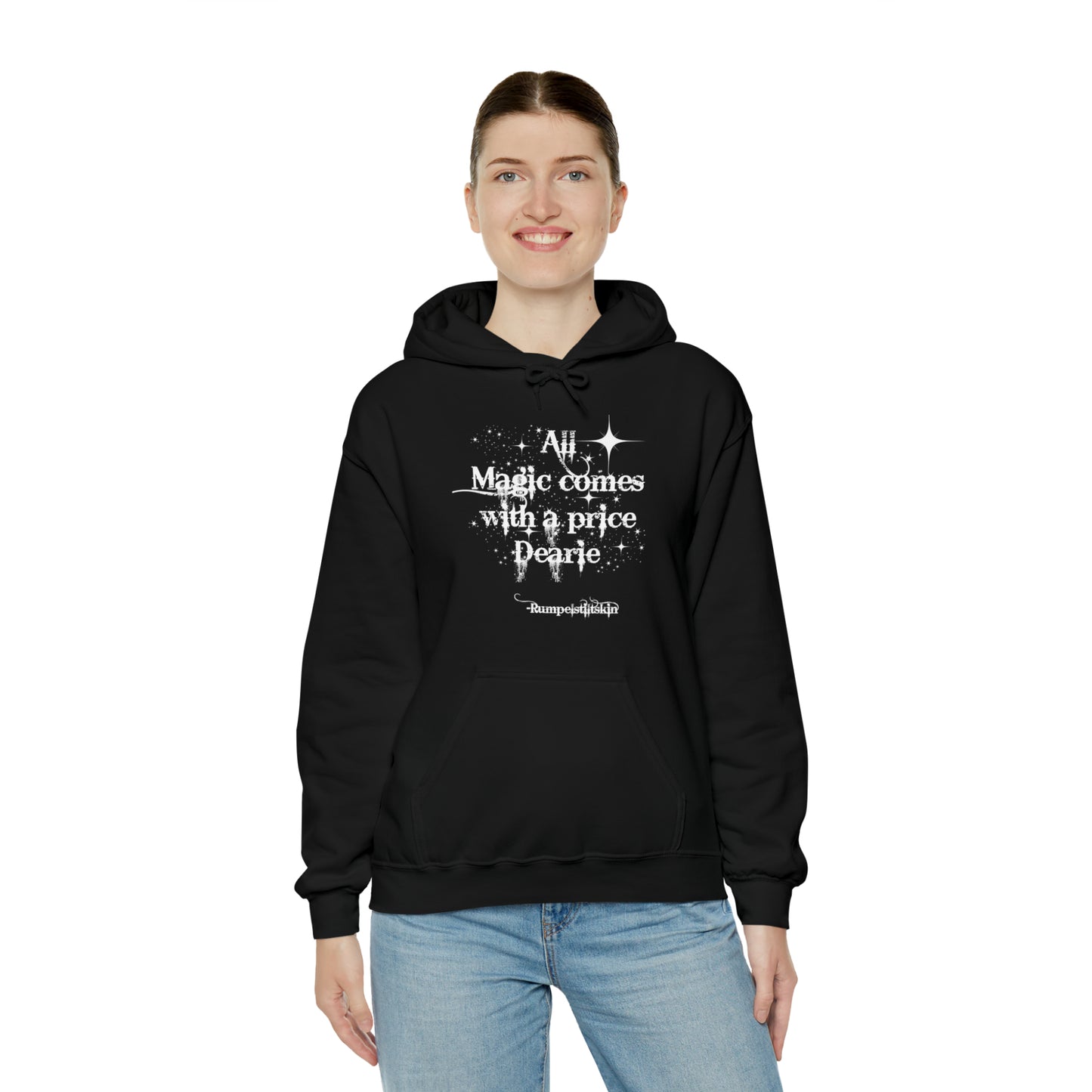 Once upon a time hoodie, funny sweatshirt,All magic comes with a price,Sweatshirt,best friend gift,adults gift,humor,Hooded Sweatshirt