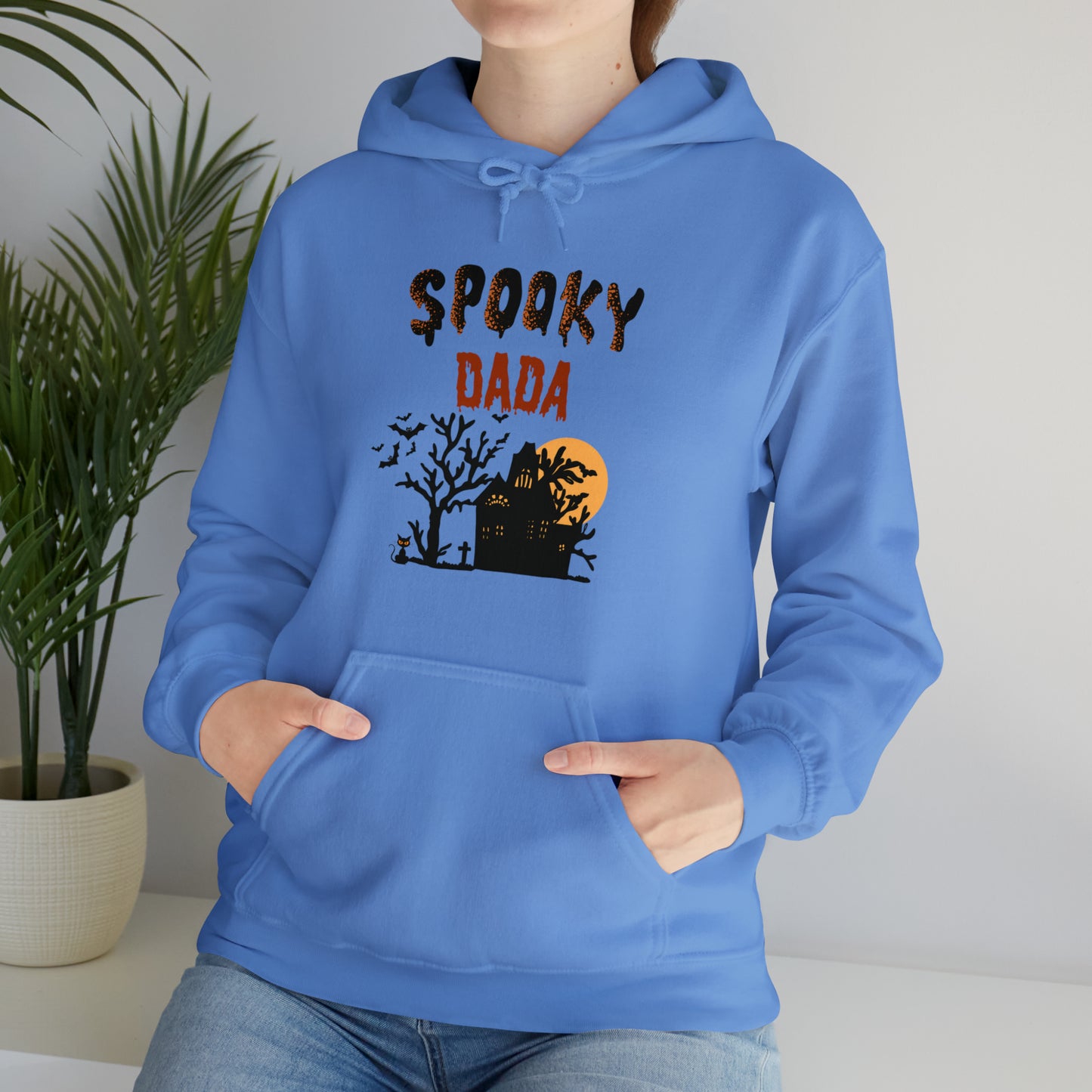 Spooky Dad Halloween Sweatshirt, Daddy haunted house sweatshirt Funny Halloween Horror sweater Halloween Sweatshirt, Halloween Tee, unisex