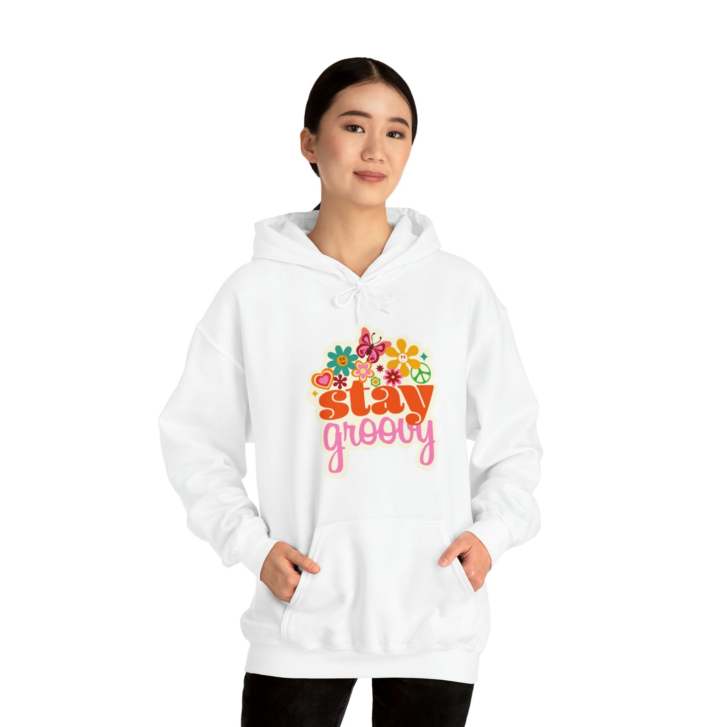 Stay Groovy Hoodie, Hippie Hoodie, good vibes hoodie, Fun Summer shirt, Birthday gift for her, Galantine gift for her,best friend gift, vac