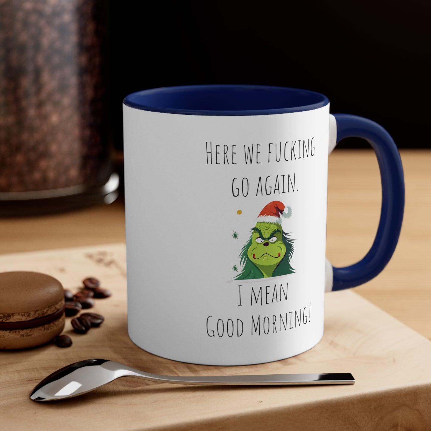 Grinch mug good morning successful woman mug Birthday Month birthday month gift coffee mug best friend gift for her tea gift for her for him