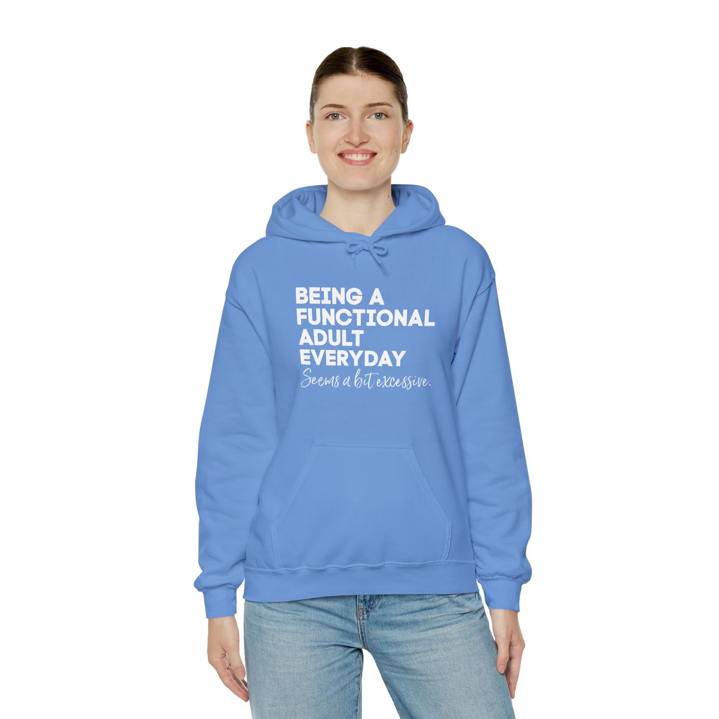 Being a functional adult sweater funny sweashirt birthday gift Christmas gifts Sweatshirt Gift for him Gift