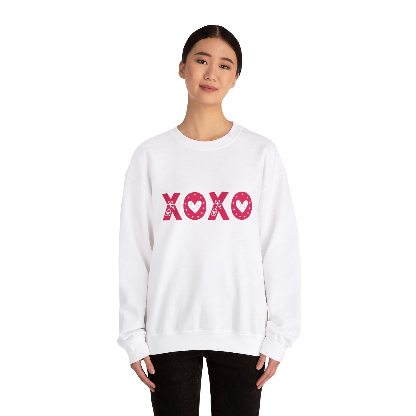 Xoxo valentines Day sweatshirt valentines Day shirt love sweater best friend gift Unisex gift funny Valentine's Day gift for him