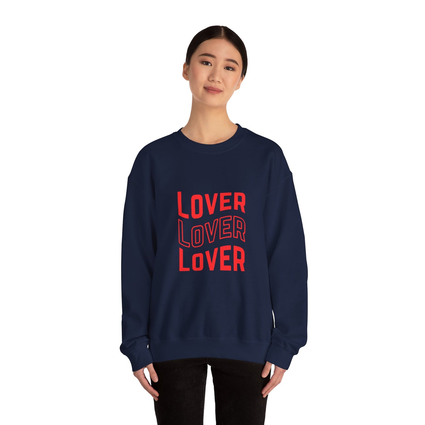 Lover sweater couple heart valentine's day sweater gift for her bestie gift galentine sweater funny Valentines sweater gift for him birthday