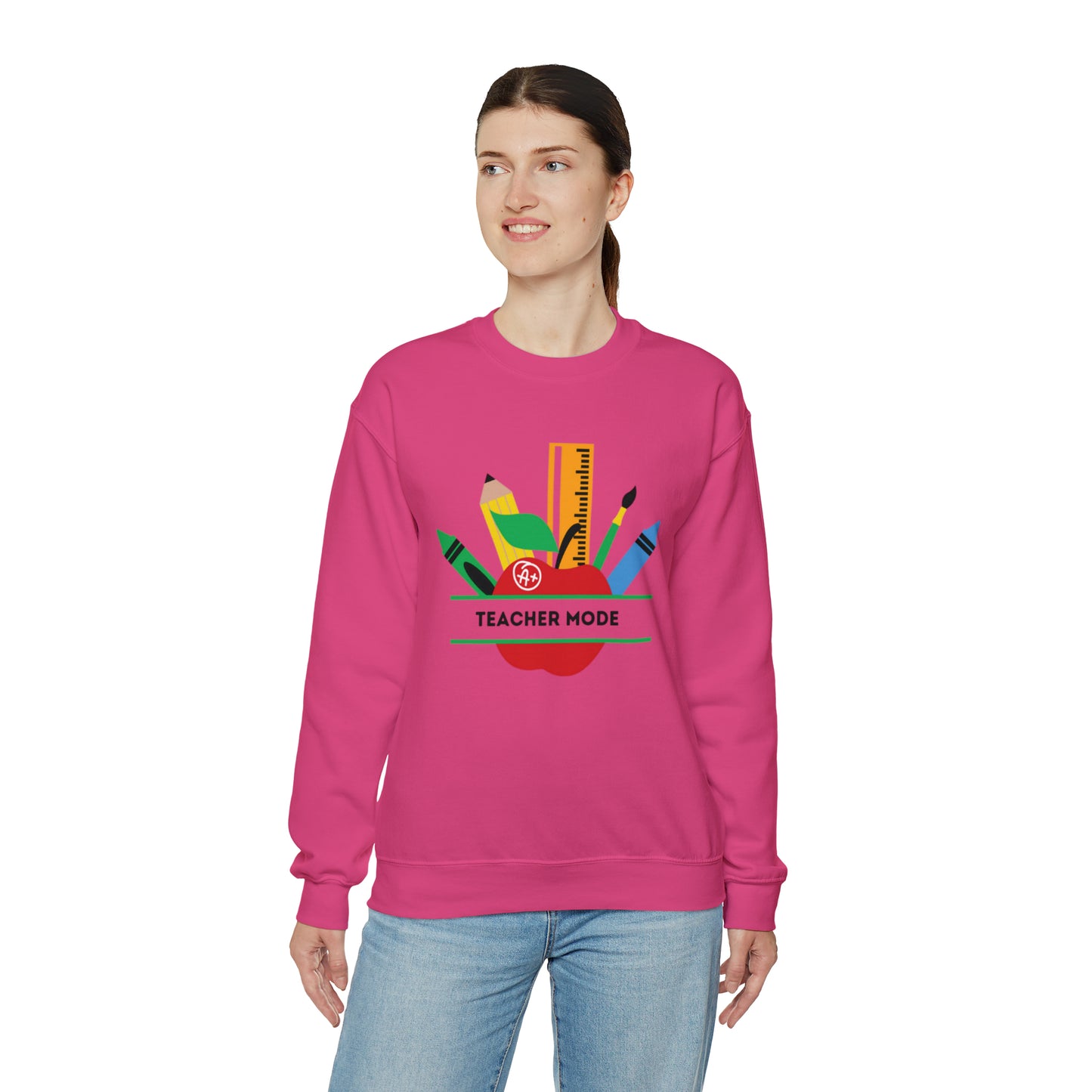 Teacher Mode love inspire sweatshirt Teacher mode sweater, Homeschooling sweatshirt,teacher mom shirt, hoodie teacher shirt, shirt,unisex