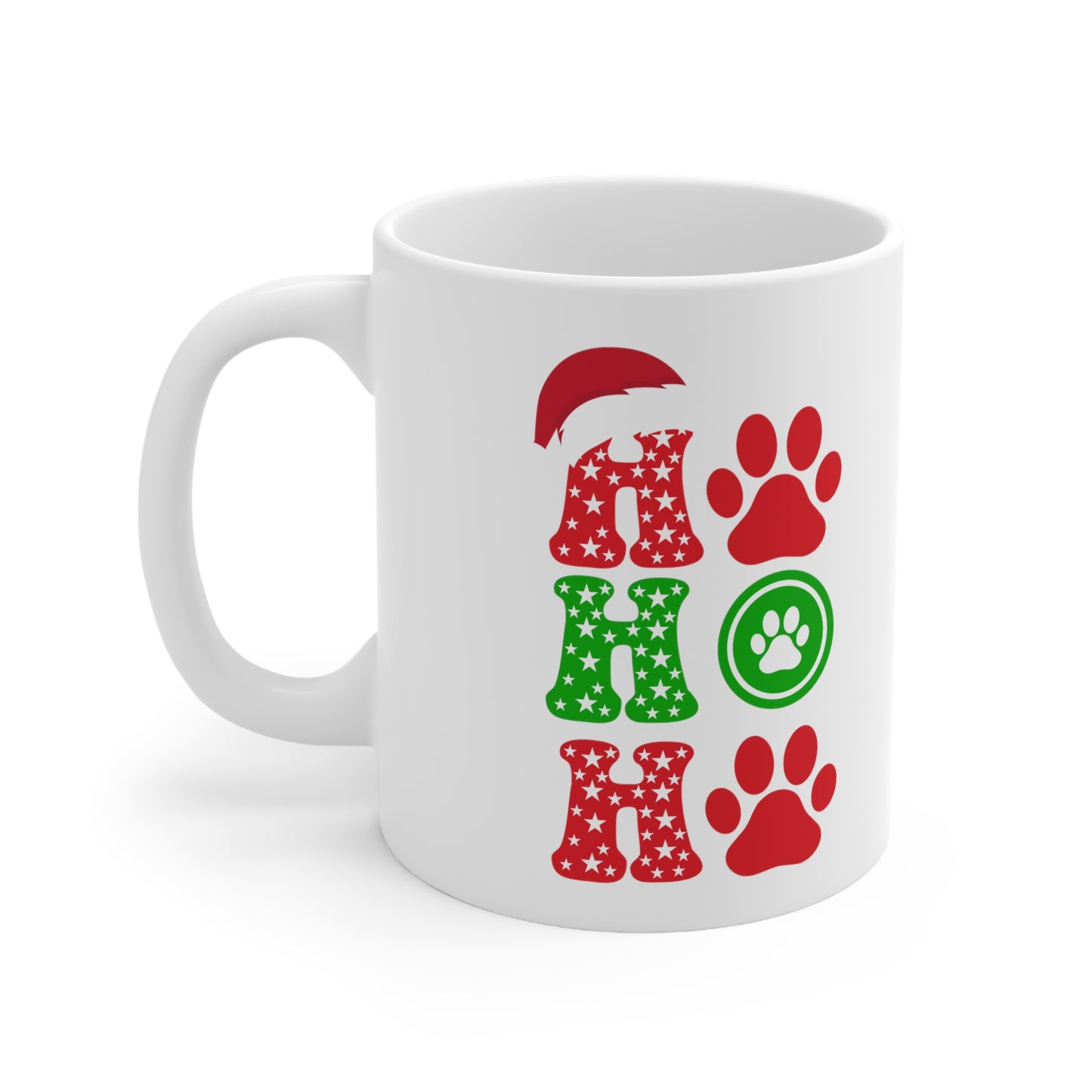 HoHoHo Funny cat mug Christmas gift Cats on motorcycle Cat lover gift coffee lover gift tea lover gift for her gift for him Mug 11oz