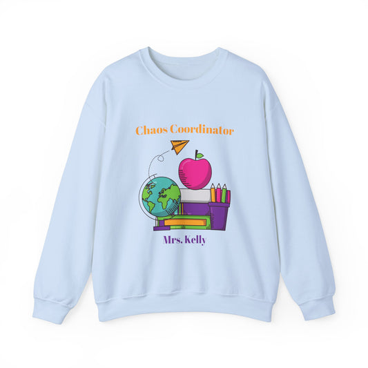 Chaos coordinator sweater Teacher shirt love motivate sweater gift for her teacher sweater custom sweater Valentine's sweater gift for him