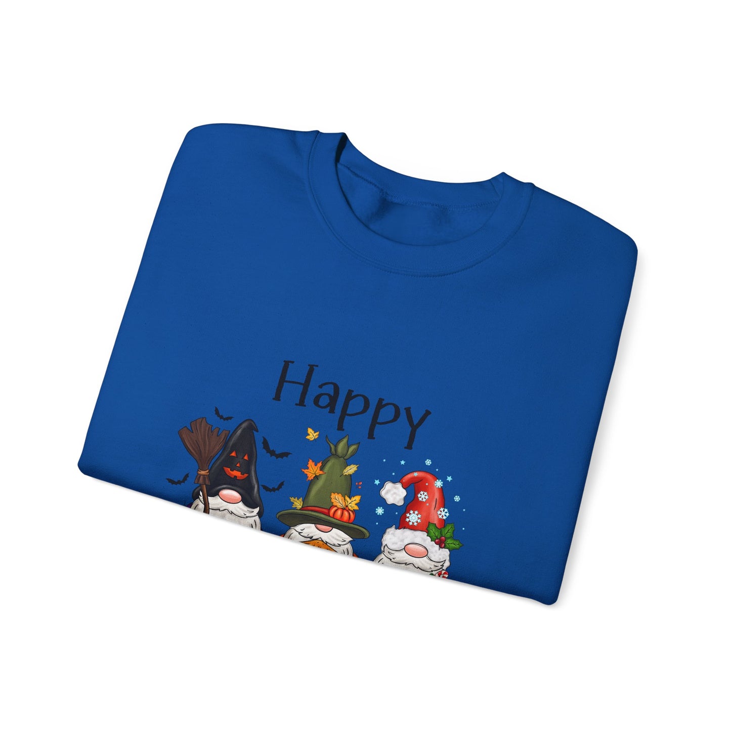 Happy Hallothanksmas Sweatshirt gnome Halloween sweater Gift For her for him Christmas Sweatshirt Cute Halloween Sweater HalloweenSweatshirt