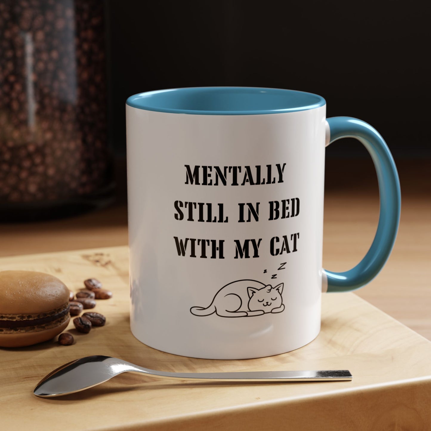 Sleeping Cat Coffee Mug Still In Bed with My Cat funny Lover Cat Mug Funny Coffee Cup Cat Lady Gift Cat Lover Gift Cat Mom christmas Gift