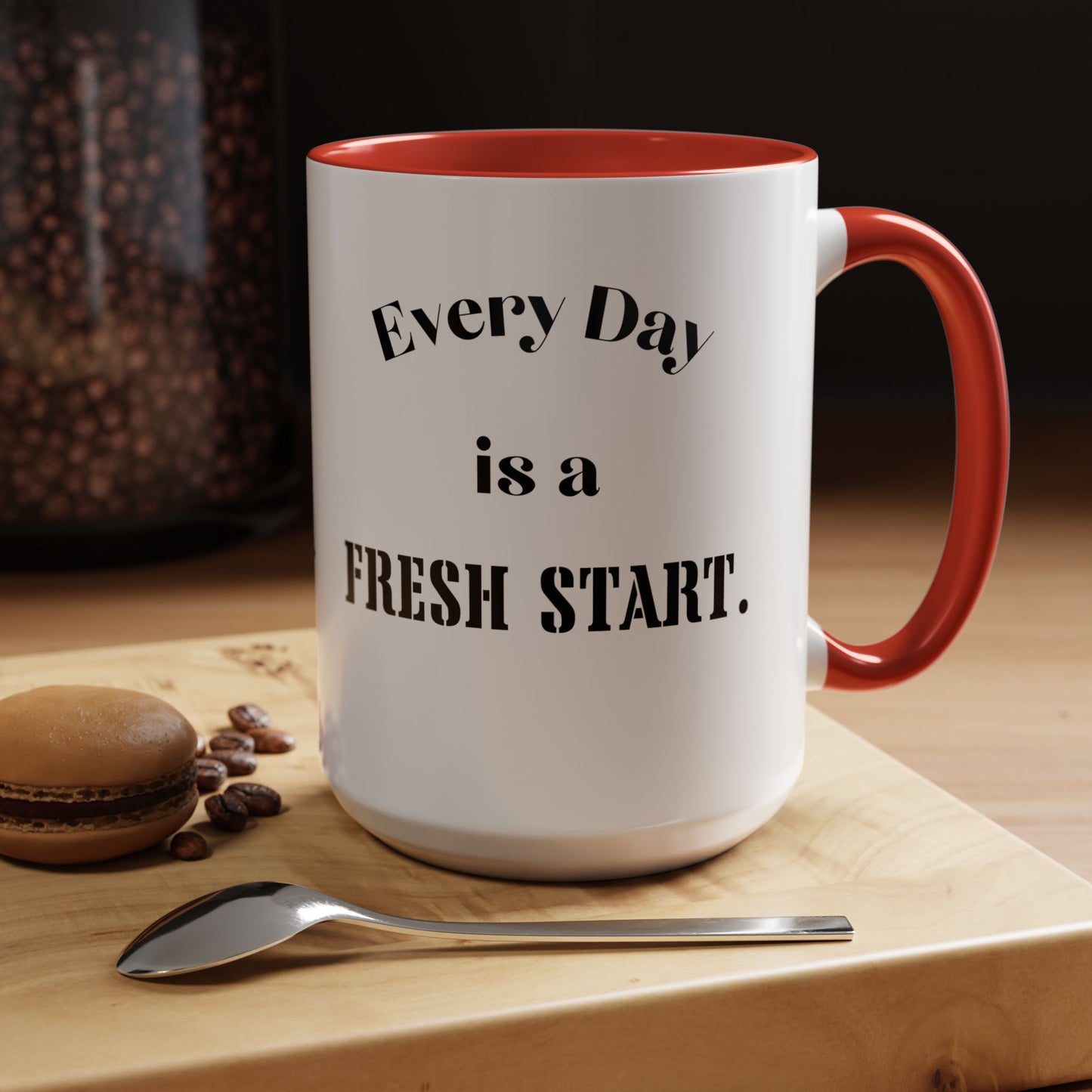 Motivational mug everyday is a fresh start mug positive Club mug Gift Boss Gift Christmas Office Gift Work Mug Office inspiration Mug coffee