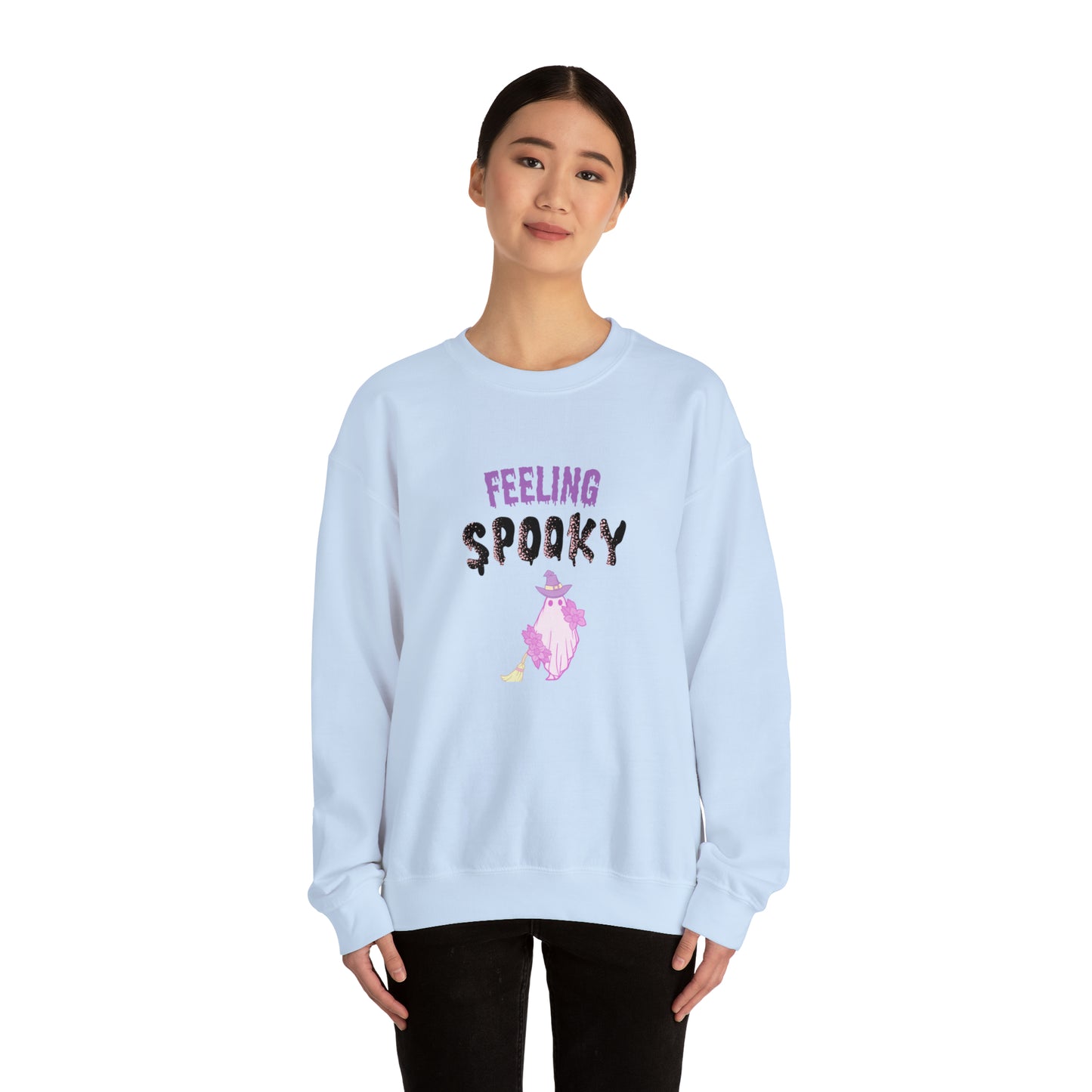 Feeling Spooky Halloween sweater pastel Halloween trend Taylor's Sweatshirt swiftie shirt Era Tour sweater best friend gift Unisex gift