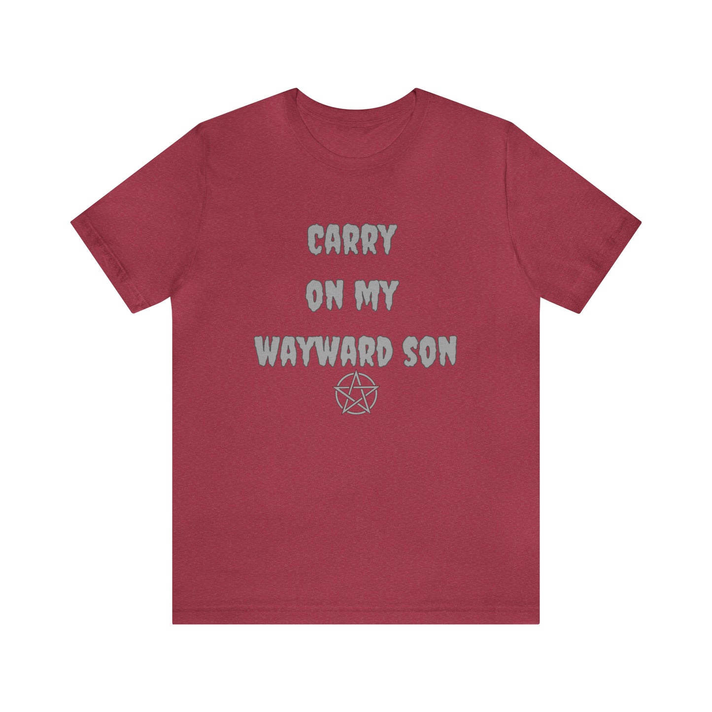 Supernatural shirts Carry on my wayward son gift shirts, Father's day gifts,gift for Dad vacation shirt, best friend, Christmas gift