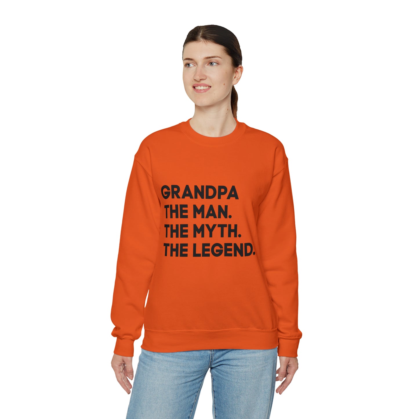 Grandpa sweatshirts,the man the myth the legend t-shirt, gift for Dad and me shirts, Father's day gifts, best friend, Christmas gift for dad