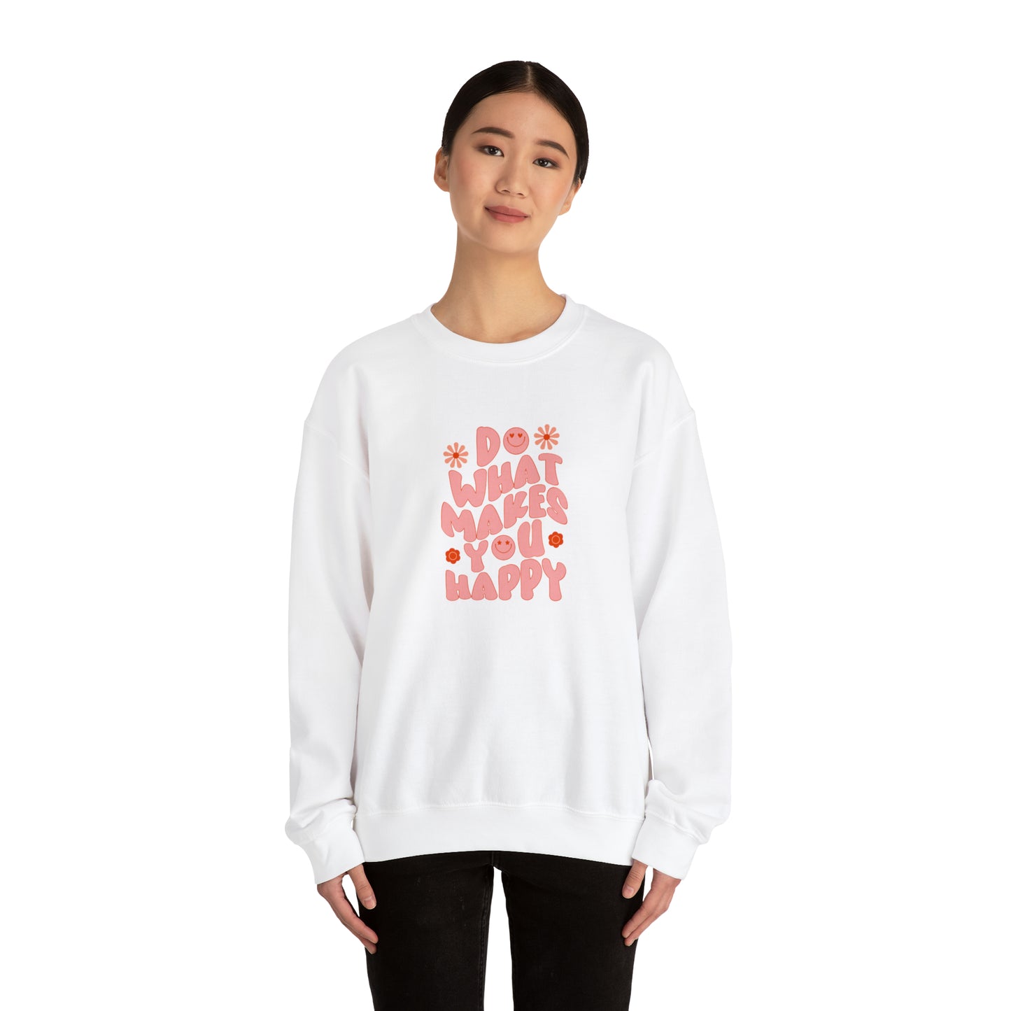Do what makes you happy Sweatshirt, Teach love inspire sweater, Teacher mode shirt, Christmas Sweater, Christmas Crewneck, Holiday gift