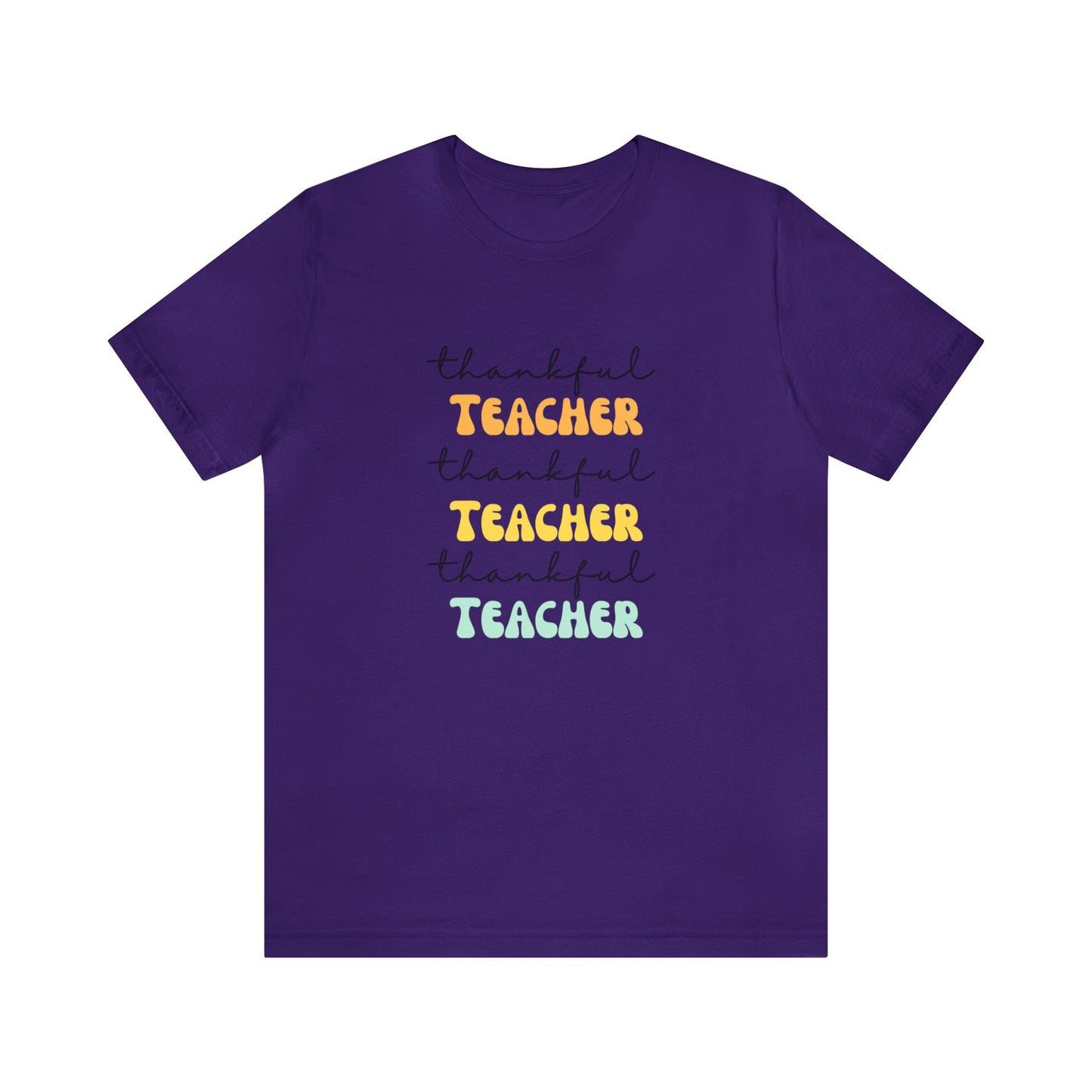 Thankful teacher shirt tiny humans teacher appreciation gift Thanksgiving shirt gift for her gift for him Unisex Tee Christmas gift