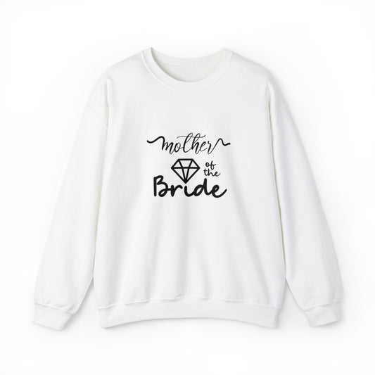 Mother of the bride sweatshirt, wedding attire, gift for Mom, bridal party clothes, yoga wear for her, for him,Birthday gift for her
