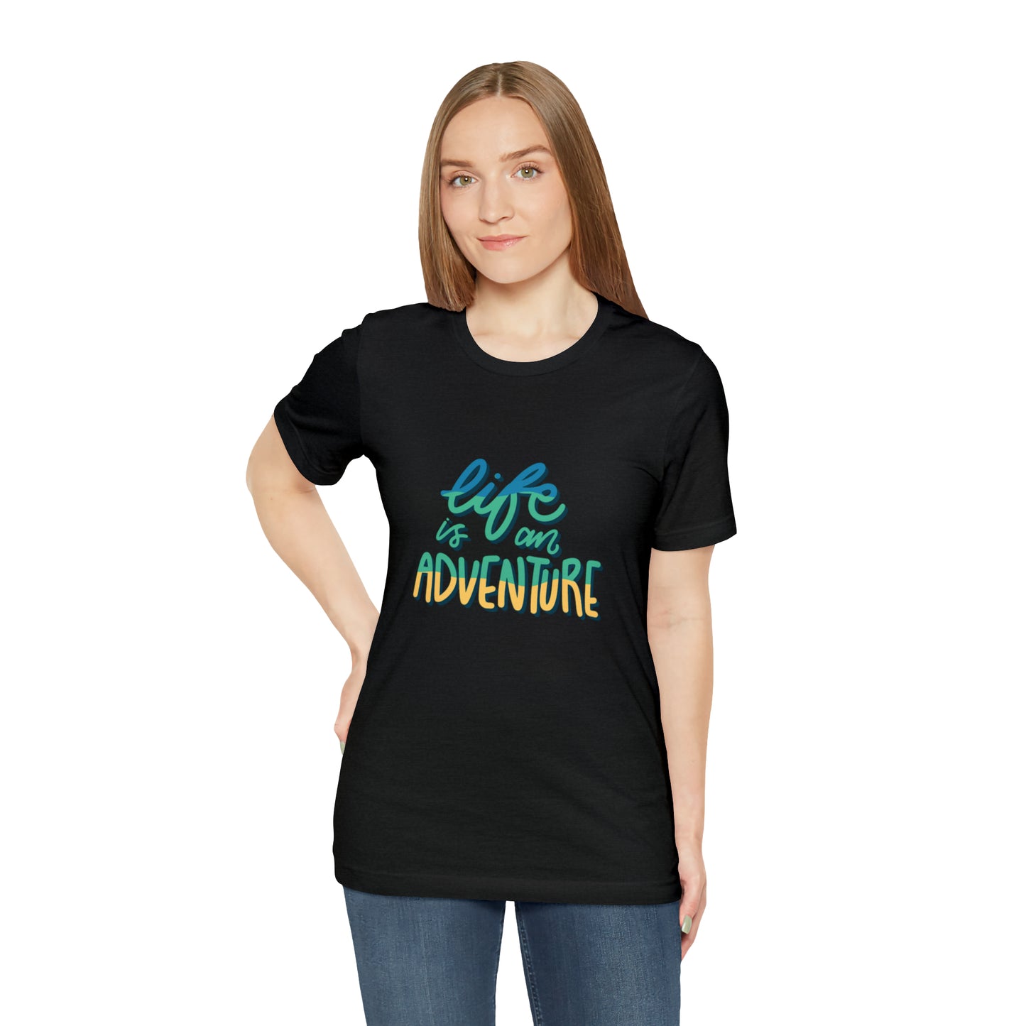 Life is a pure Adventure shirt, Good vibes only shirt, Adventurer shirt, Unisex gift, gift for her, gift for him, vacation shirt,best friend