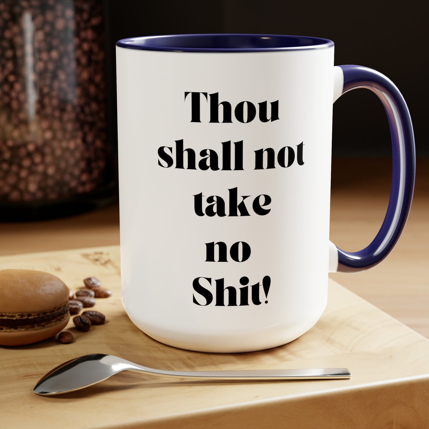 Thou shall not take no shit mug Boss Positive affirmations Coffee Mug boss mug birthday gift girlfriend gift boss mug gift for her Mugs tea