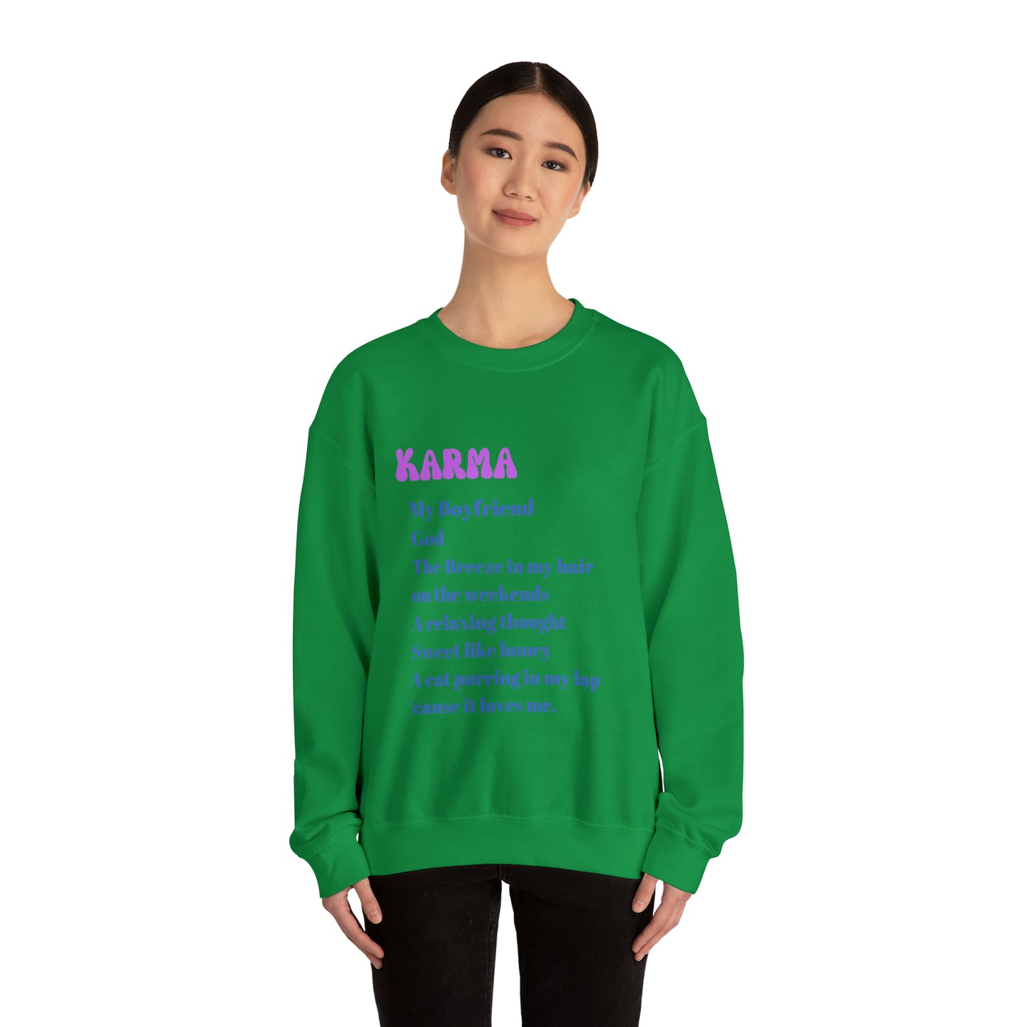 Karma sweater Taylor's Version Sweatshirt swiftie shirt Era Tour sweater best friend gift Womens Sweatshirt concert merch Tee christmas gift