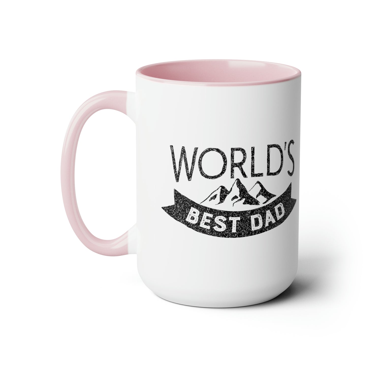 World's best dad mug love you dad sister gift Coffee Mug pregnancy reveal gift heart mug gift for her Mug wife Coffee tea 15oz