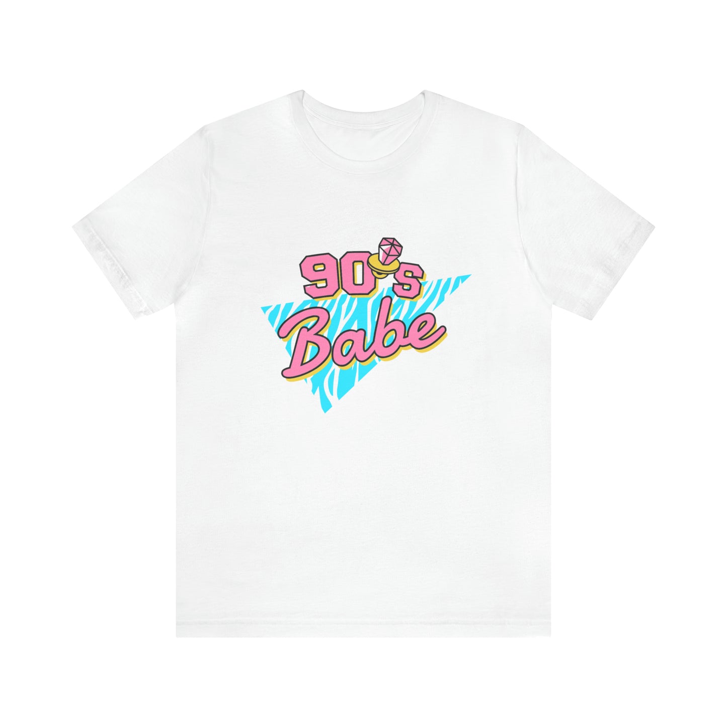 90's Babe shirt, gift for her, Christmas shirt, galantine gift best friend trip, Unisex Jersey Short Sleeve Tee