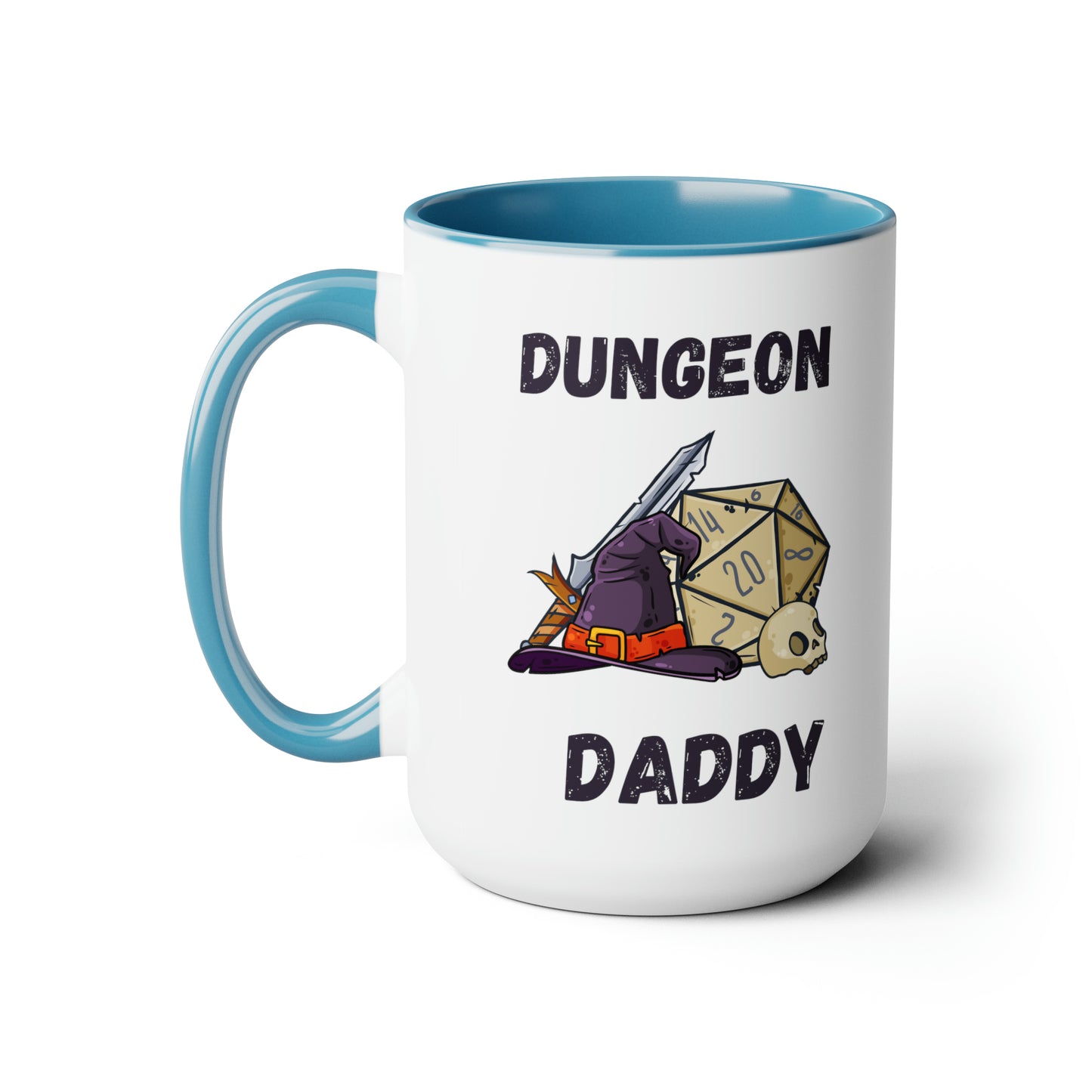 Dungeon Daddy mug love you dad sister gift Coffee Mug pregnancy reveal gift heart mug gift for her Mug wife Coffee tea 15oz