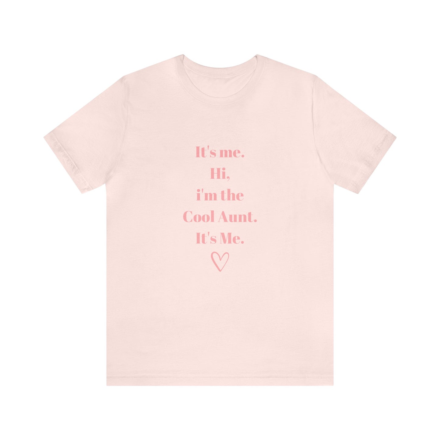 It's me hi I'm the cool aunt shirt cool auntie Tee gift for sister Shirt pregnancy reveal shirt Feeling Good Retro T-Shirt Shirt best friend
