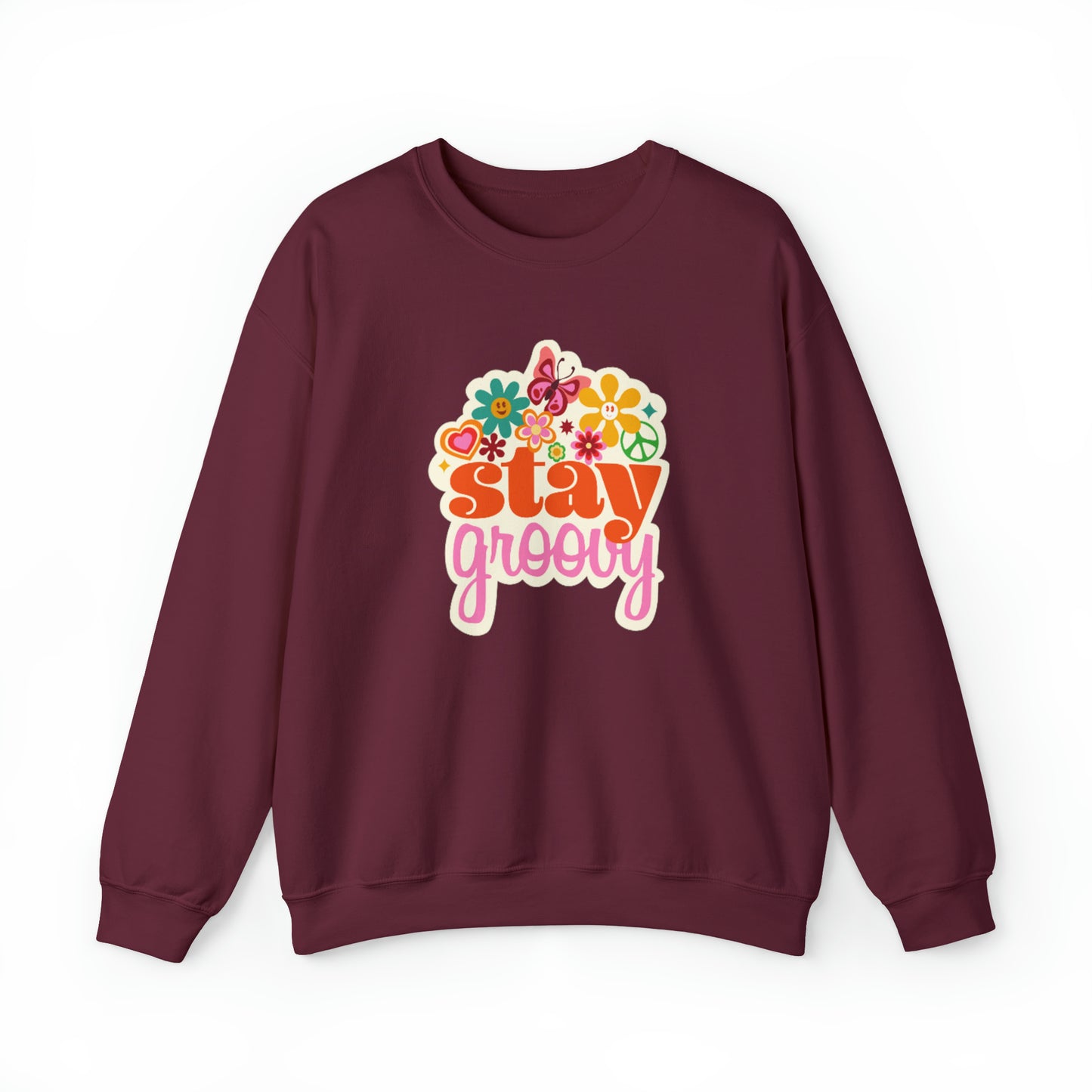 Stay Groovy sweatshirt, good vibes sweater, love inspire sweatshirt mode sweater, Homeschooling sweatshirt mom shirt, shirt unisex gift