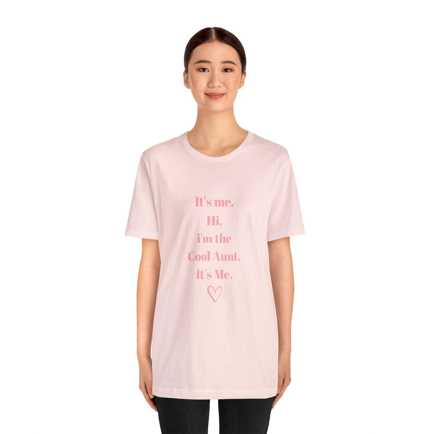 It's me hi I'm the cool aunt shirt cool auntie Tee gift for sister Shirt pregnancy reveal shirt Feeling Good Retro T-Shirt Shirt best friend