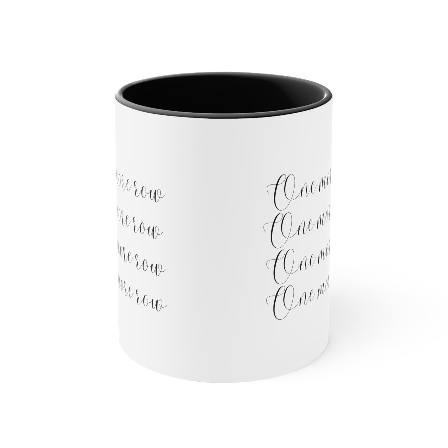 Yarn mug Crochet lover gift yarn lover gift knitting gift one more row gift coffee lover gift tea gift for her gift for him Coffee Mug 11oz