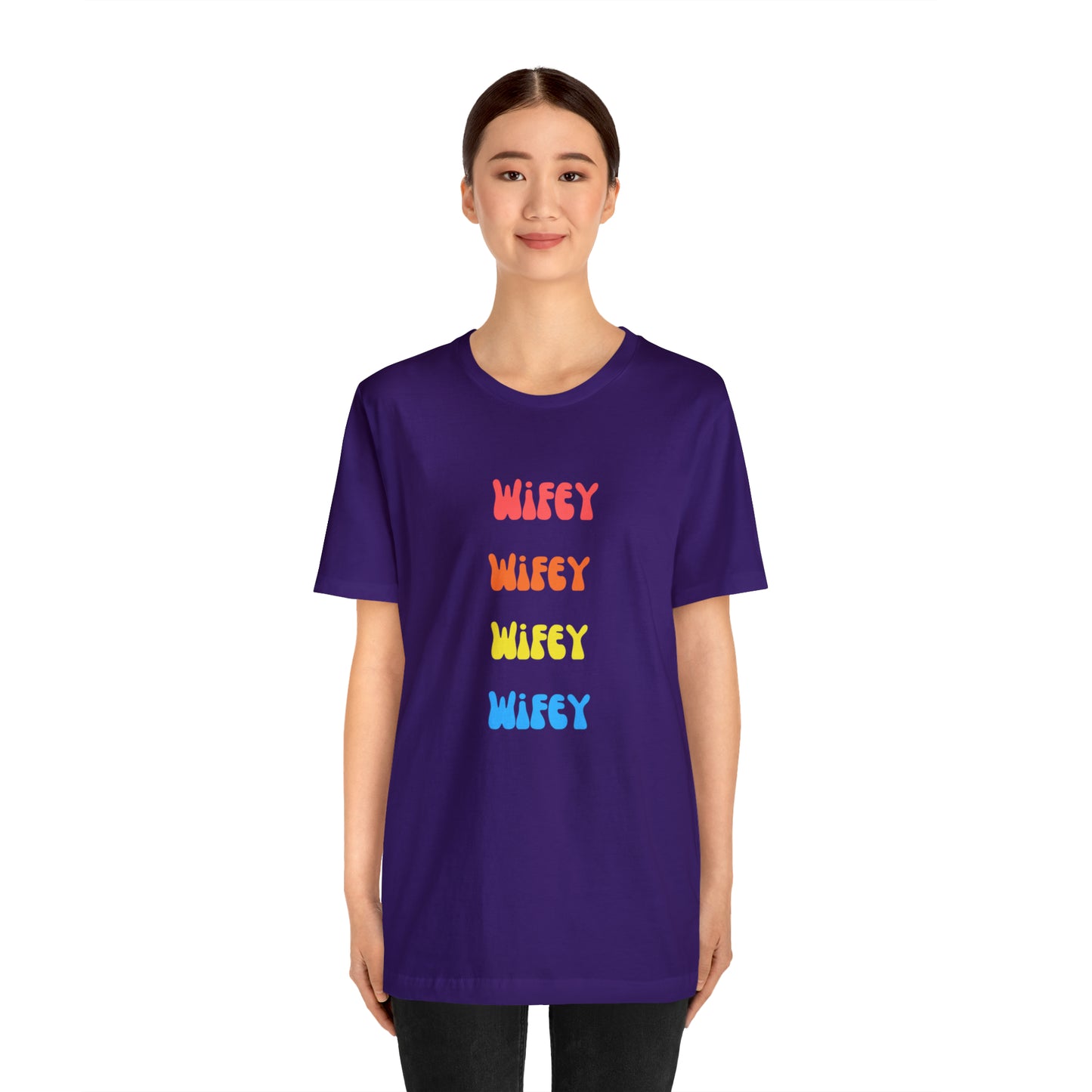 Wifey Wifey T-Shirt Aesthetic Shirt Trendy Shirt Shirt With Words On Back Tumbrl Positive Tee Gift for him Gift for her