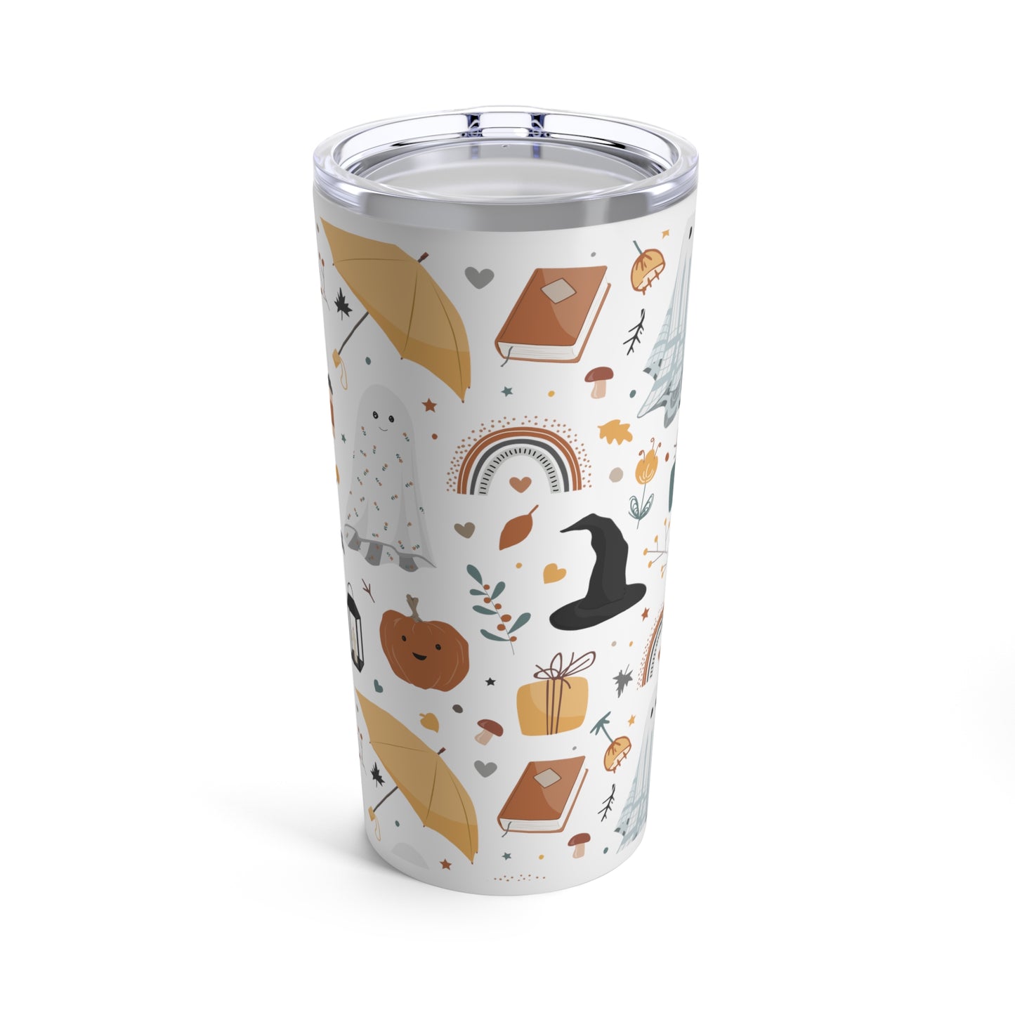 Halloween lover gift ghost tumbler Christmas gift tumbler Skinny Tumbler with Straw, 20oz gift for her gift for him Tumbler 20oz