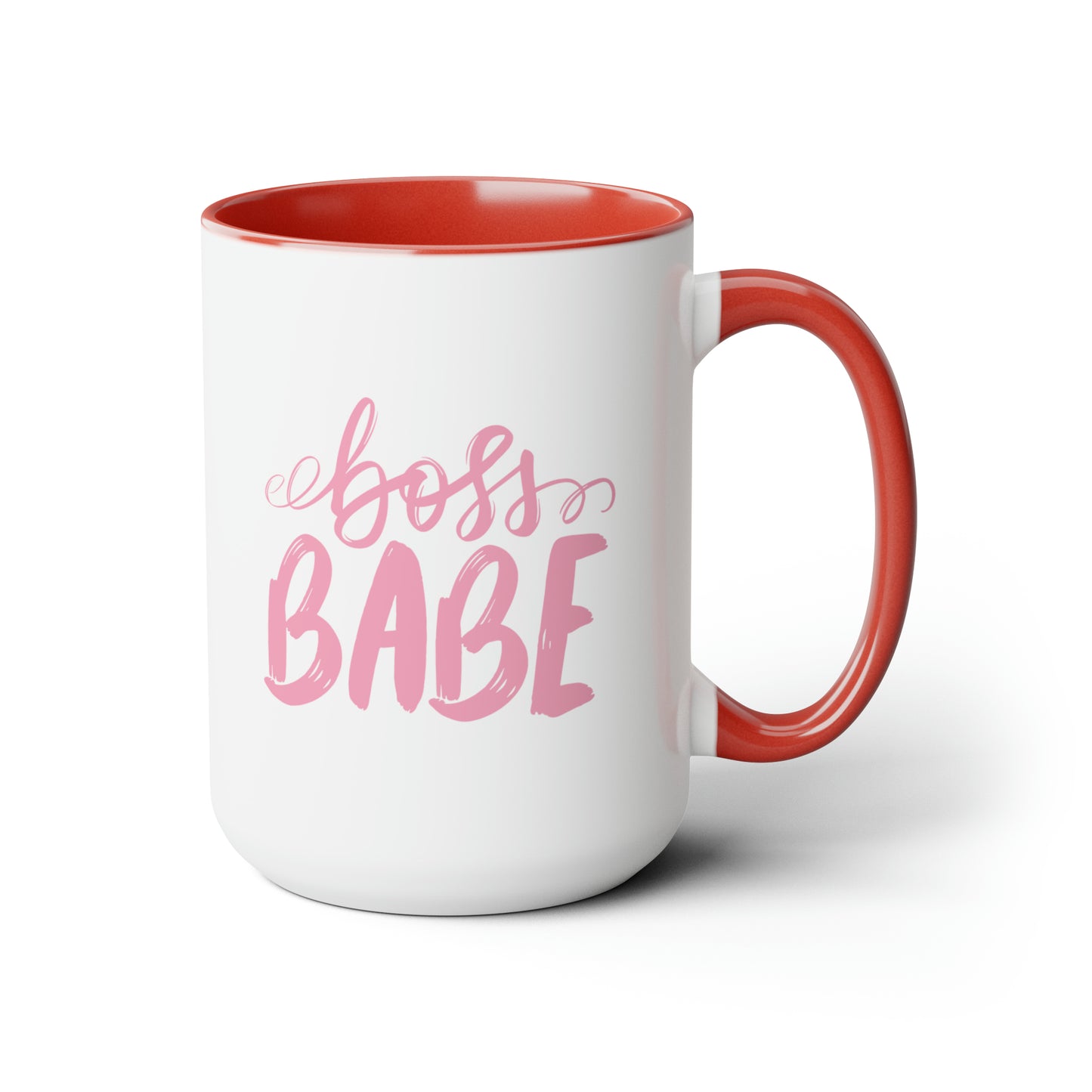 Pink Bossbabe mug Christmas mug gift for mom gift mug Floral mug gift for her Mug funny gift for wife Coffee Mugs Christmas gift 15oz