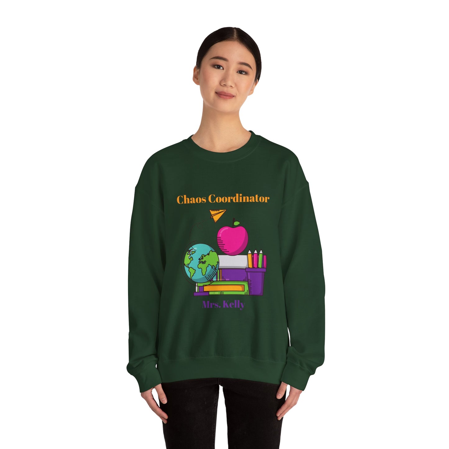 Chaos coordinator sweater Teacher shirt love motivate sweater gift for her teacher sweater custom sweater Valentine's sweater gift for him