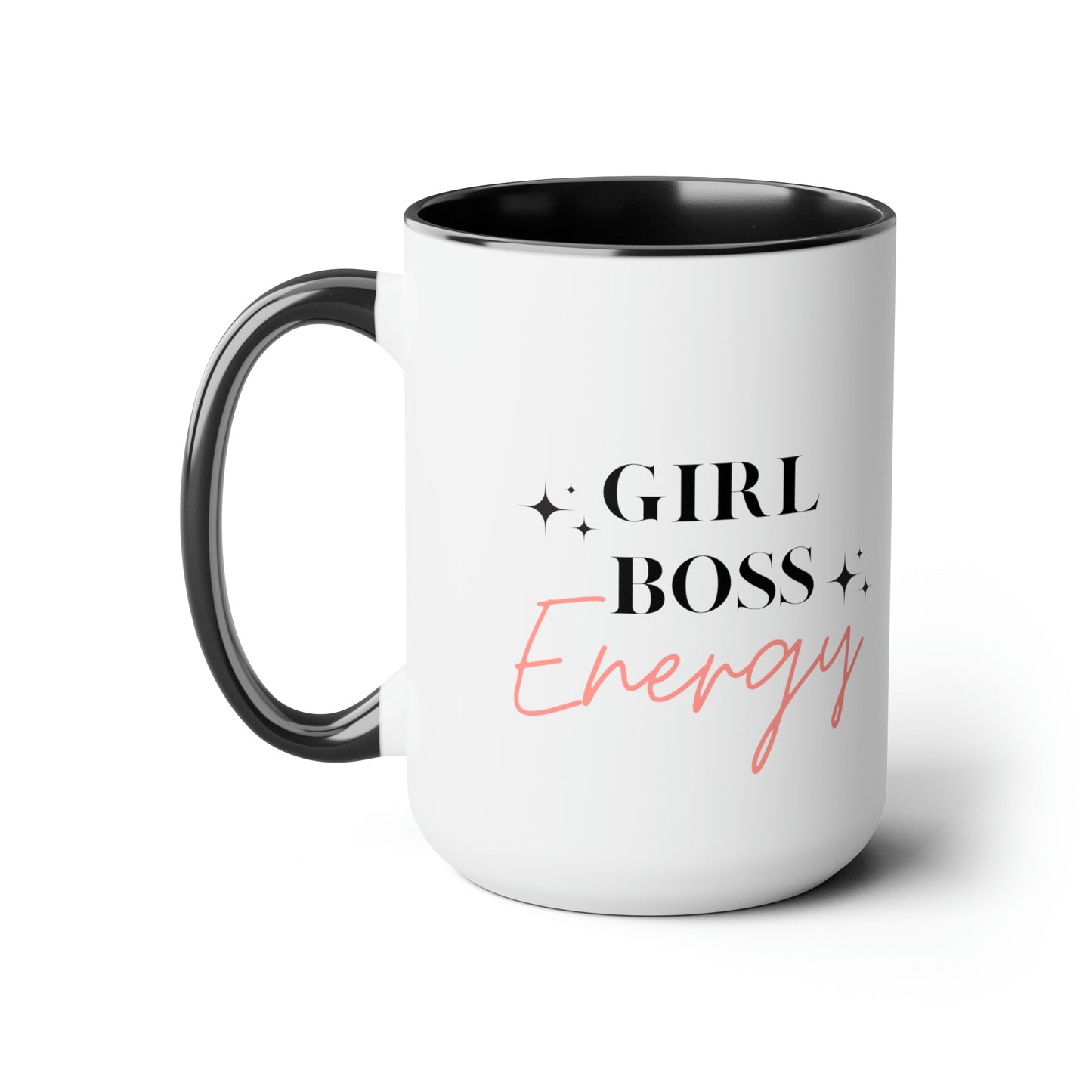 Girl boss energy mug Bossbabe Christmas mug gift for mom gift mug Floral mug gift for her Mug funny gift for wife Coffee Mug Christmas gift