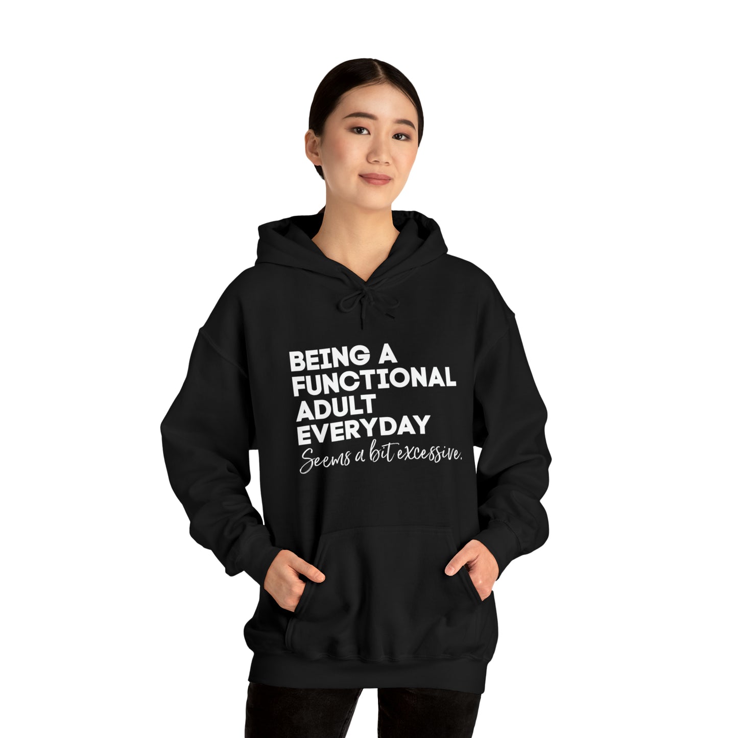 Being a functional adult sweater funny sweashirt birthday gift Christmas gifts Sweatshirt Gift for him Gift