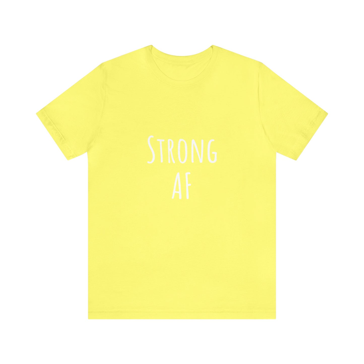 Strong AF shirt Motivational shirt Unisex Tee choose happy Retro Shirt Retro Feeling Good T-Shirt best friend vacation shirt beach