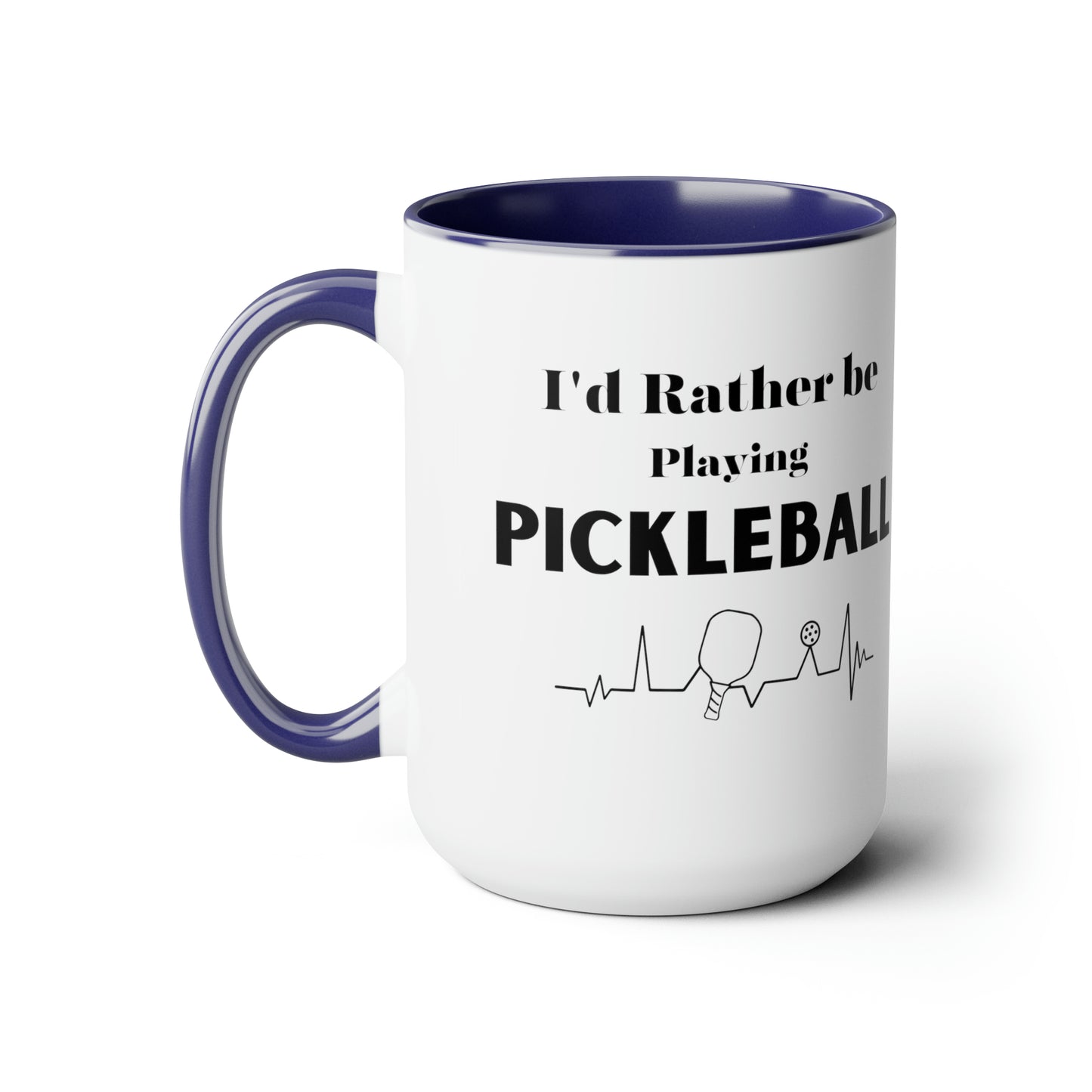 I'd rather be playing pickleball mug pickleball lover Daddy mug gift for her gift for him Coffee Mug pregnancy reveal gift wife Coffee tea