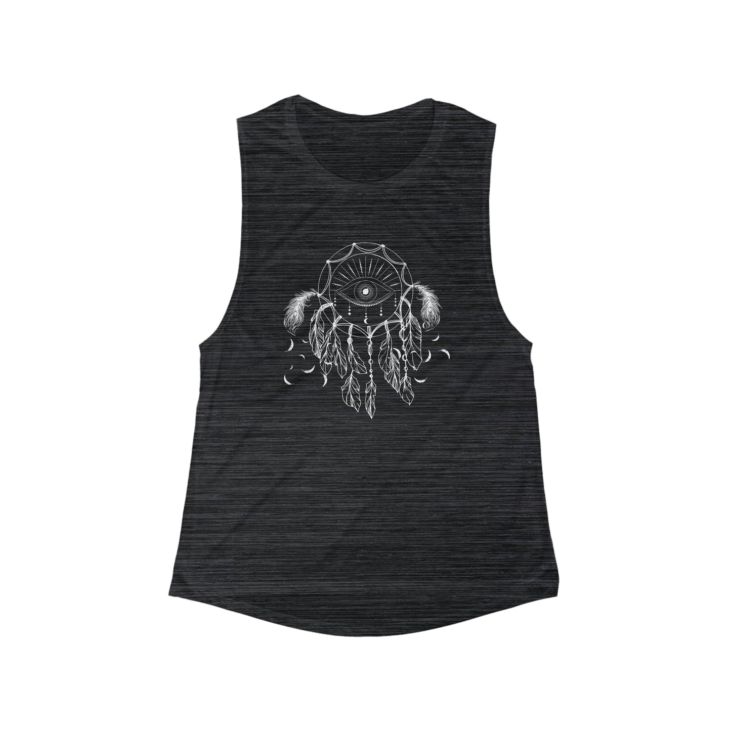 Dream catcher top third eye top women tank top gift for her Women's Flowy Scoop Muscle Tank