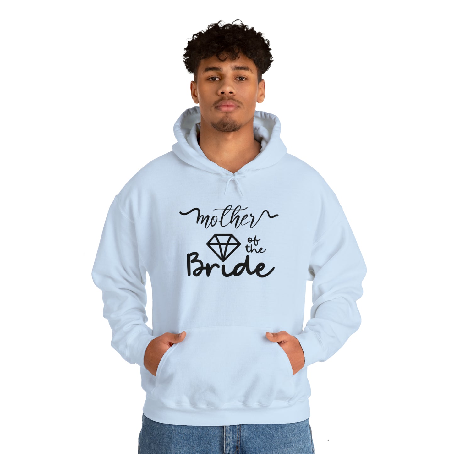 Mother of the bride Hoodie, bridal party clothes, wedding shower gift, Birthday gift for her, gift for him,Galantine gift for her, unisex