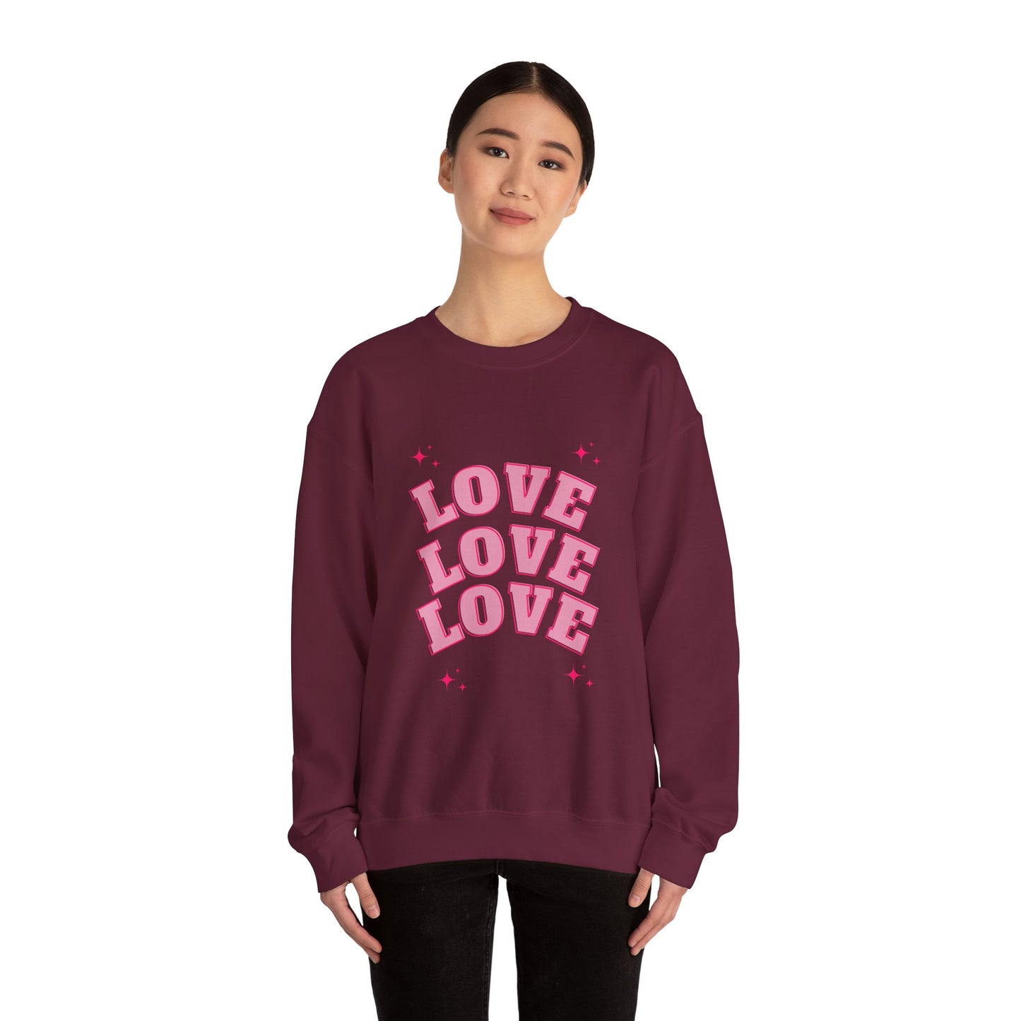 Valentine's Day sweatshirt Love valentines shirt gift for her best friend gift galentine's day gift crewneck sweater women sweater love